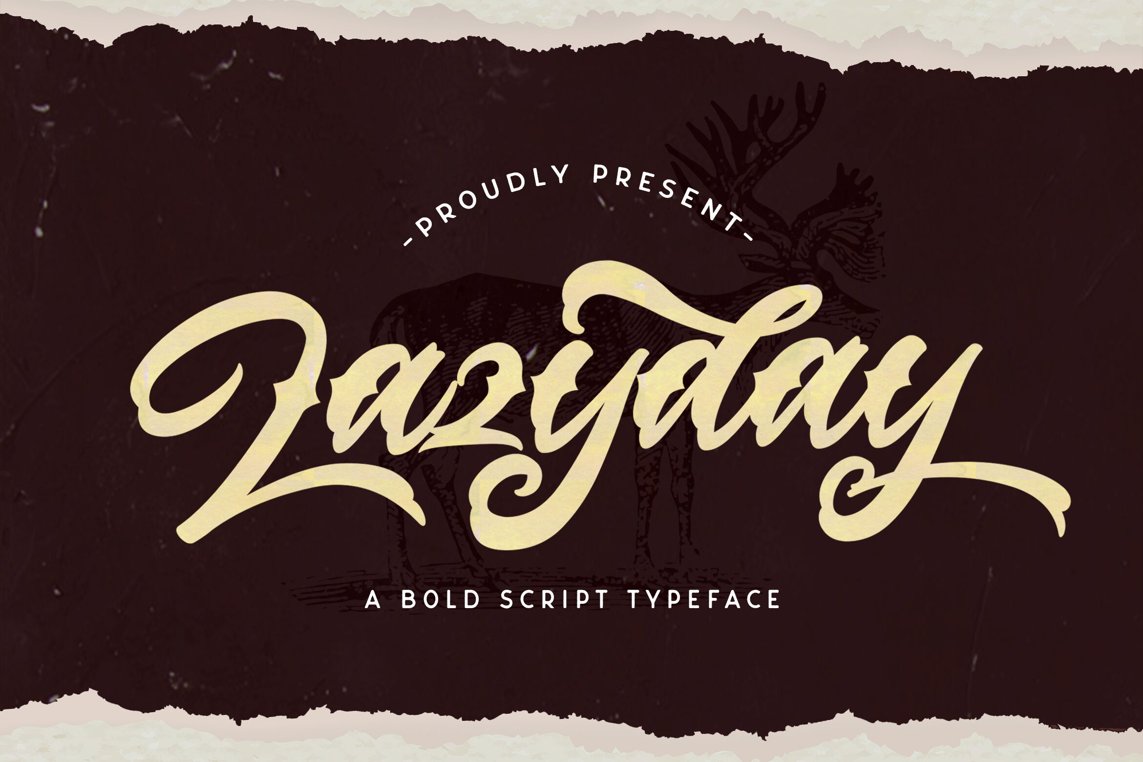 Lazyday Bold Script Font By Stringlabs Thehungryjpeg Com