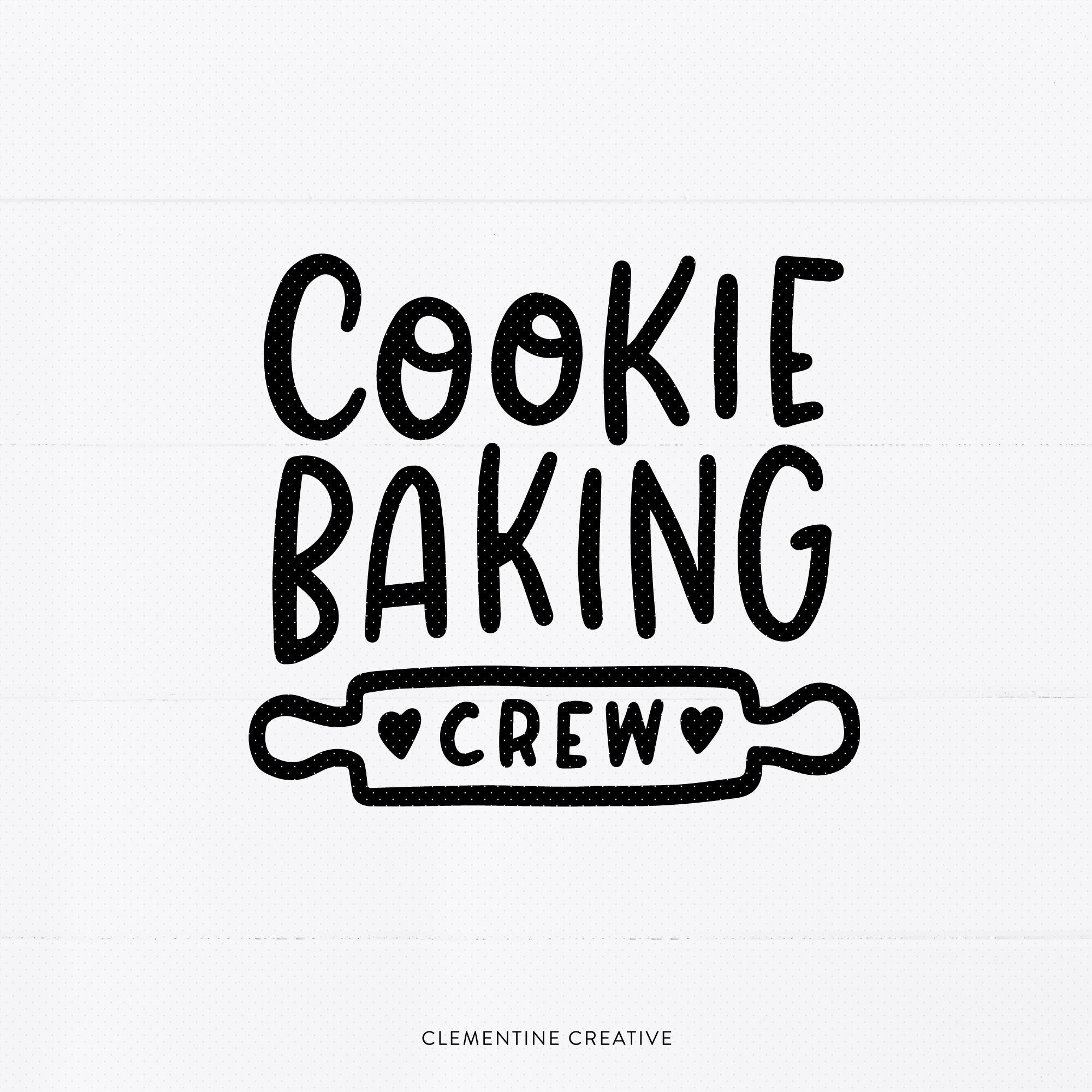 Cookie Baking Crew SVG | Christmas Baking SVG | Christmas T-Shirt SVG