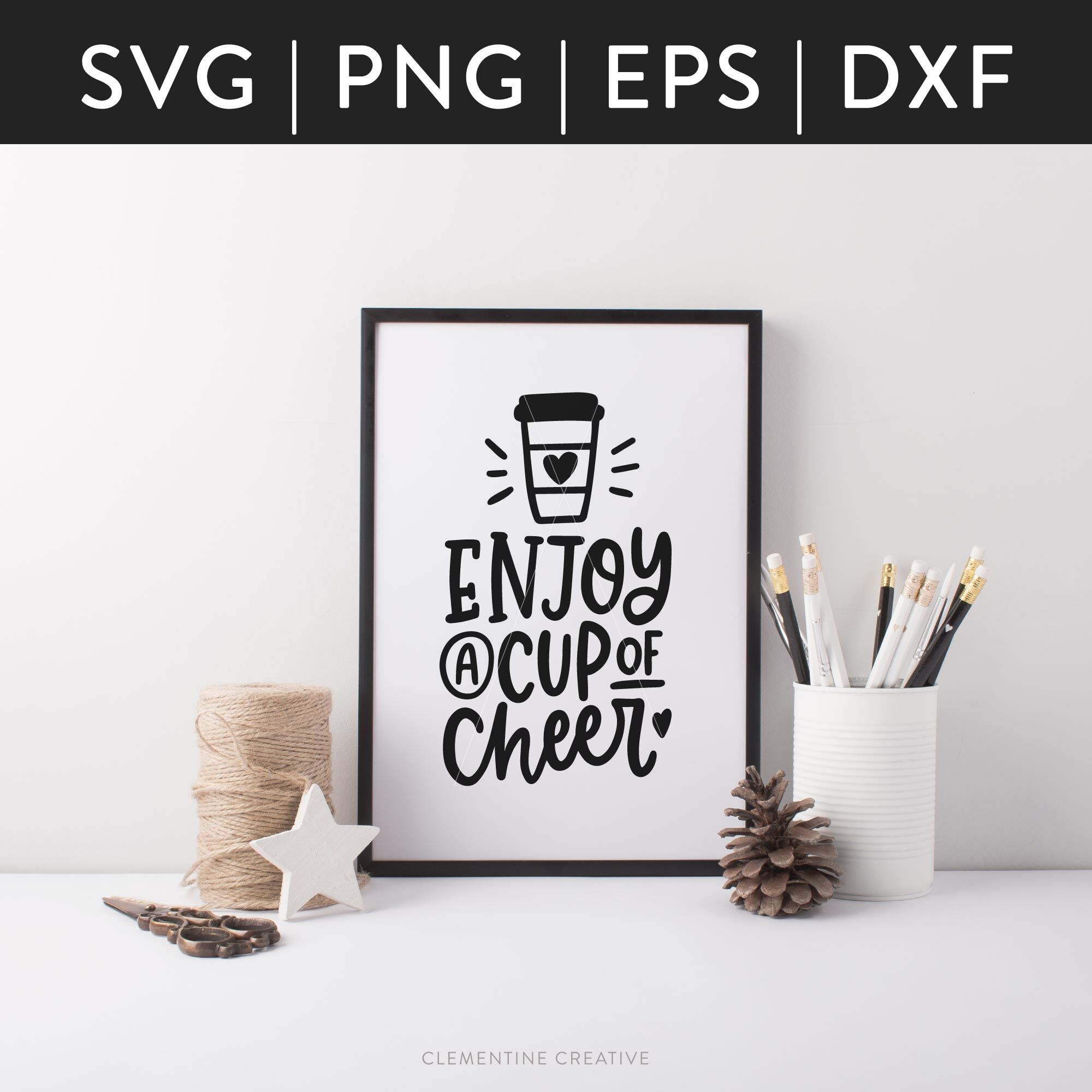 Download Hot Cocoa SVG | Coffee Cup SVG | Cup of Cheer SVG ...