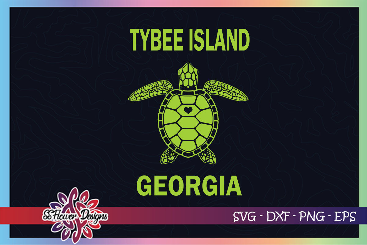 Download Tybee Island Georgia Svg Turtle Svg Save A Turtle Svg By Ssflowerstore Thehungryjpeg Com