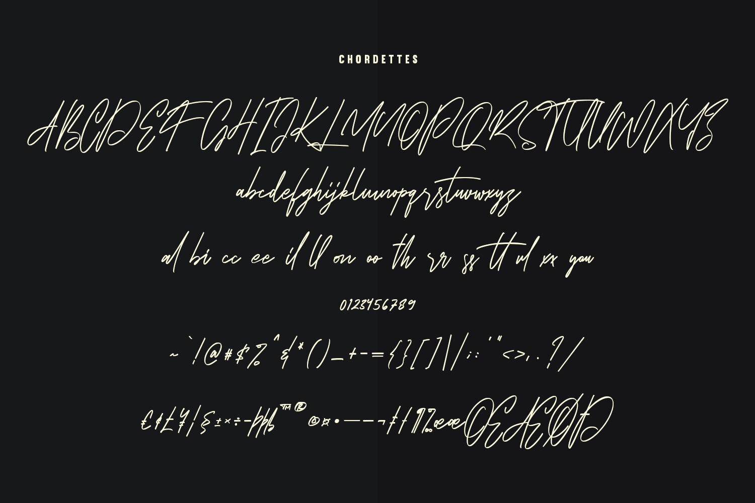 Chordettes Signature Script Brush Handmade Font By Maulana Creative Thehungryjpeg Com