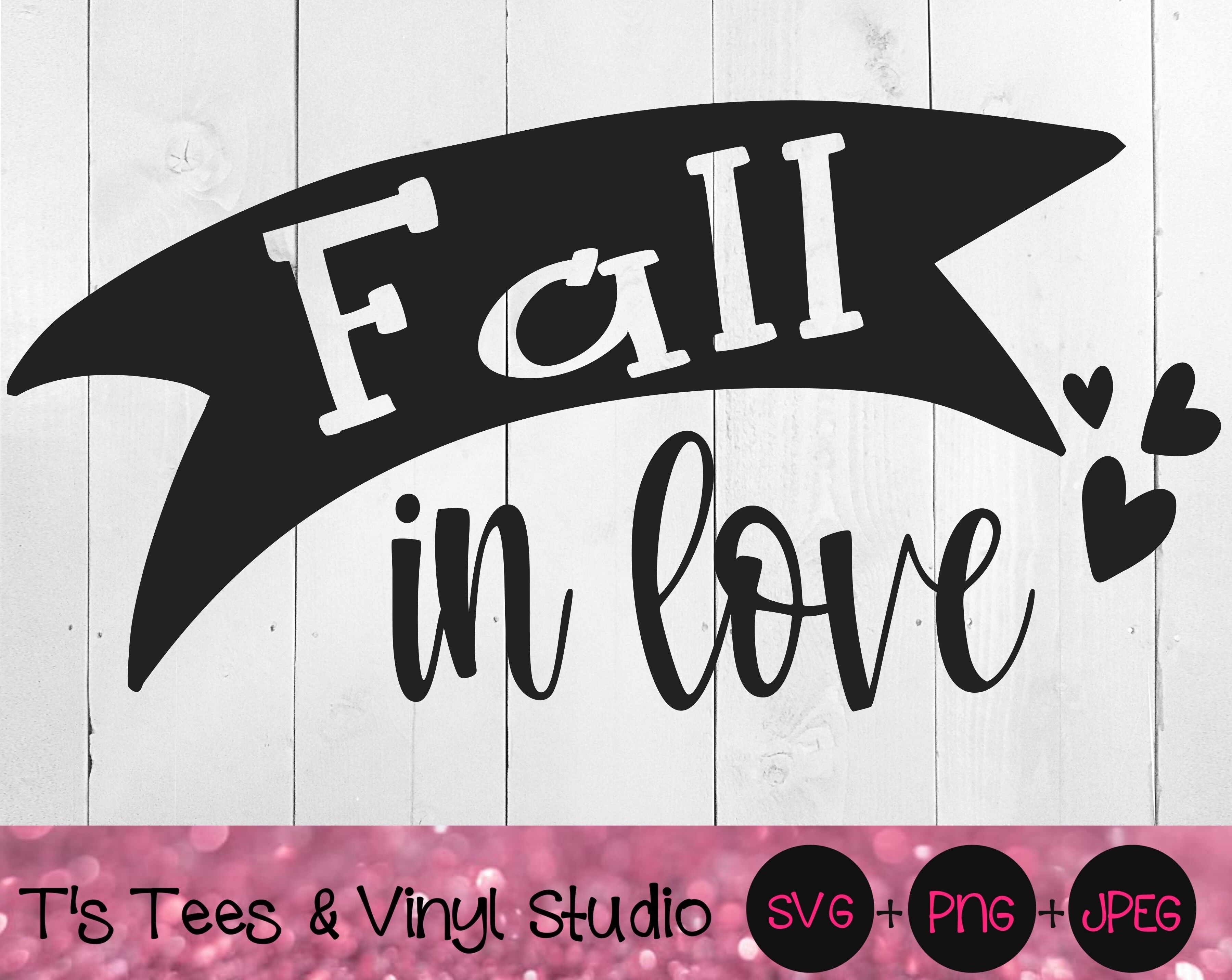 Download Fall In Love Svg Lovers Svg Autumn Svg Season Svg Hearts Svg Fall By T S Tees Vinyl Studio Thehungryjpeg Com