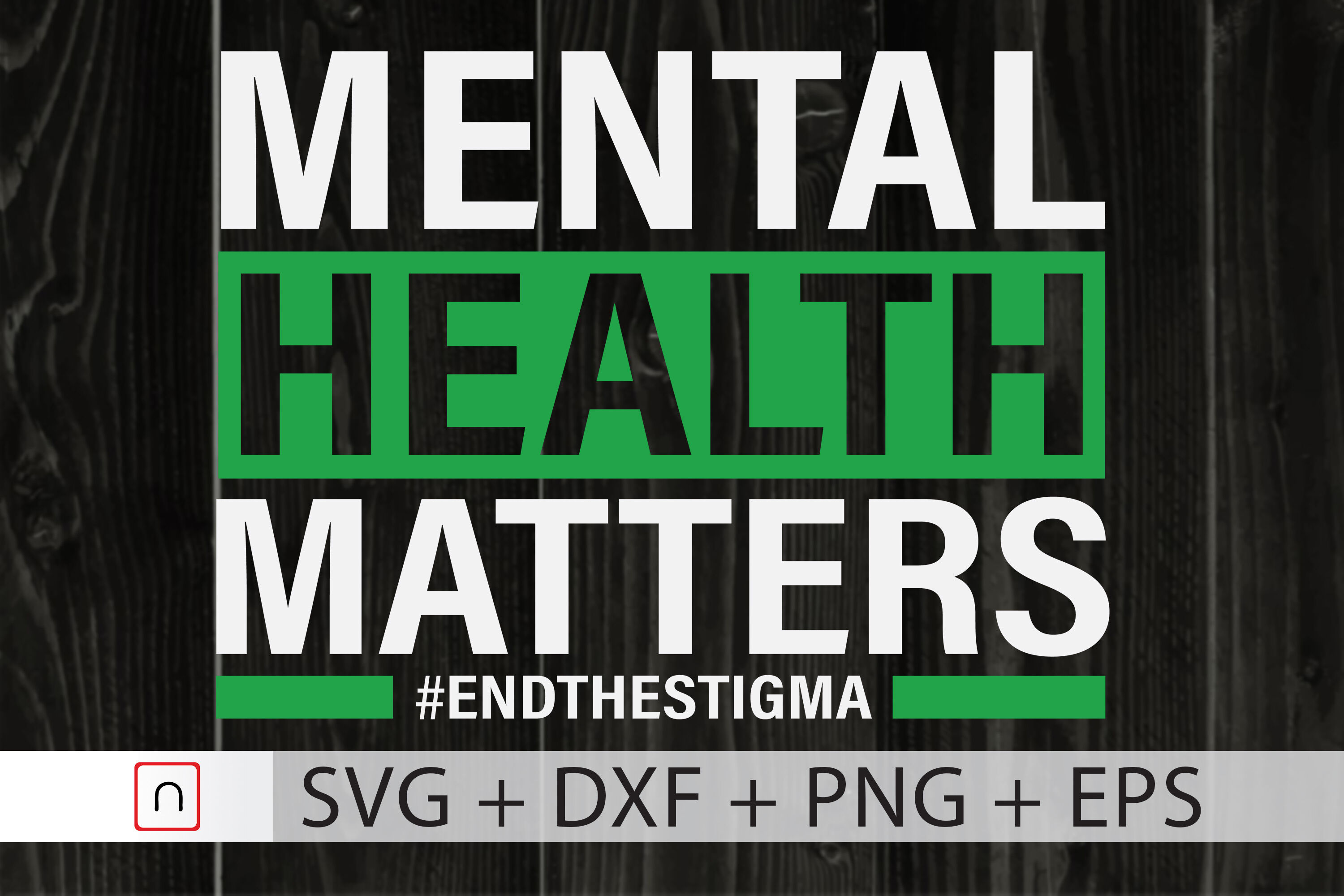 End the Stigma PNG Mental Health Matters SVG Cut File Drawing ...