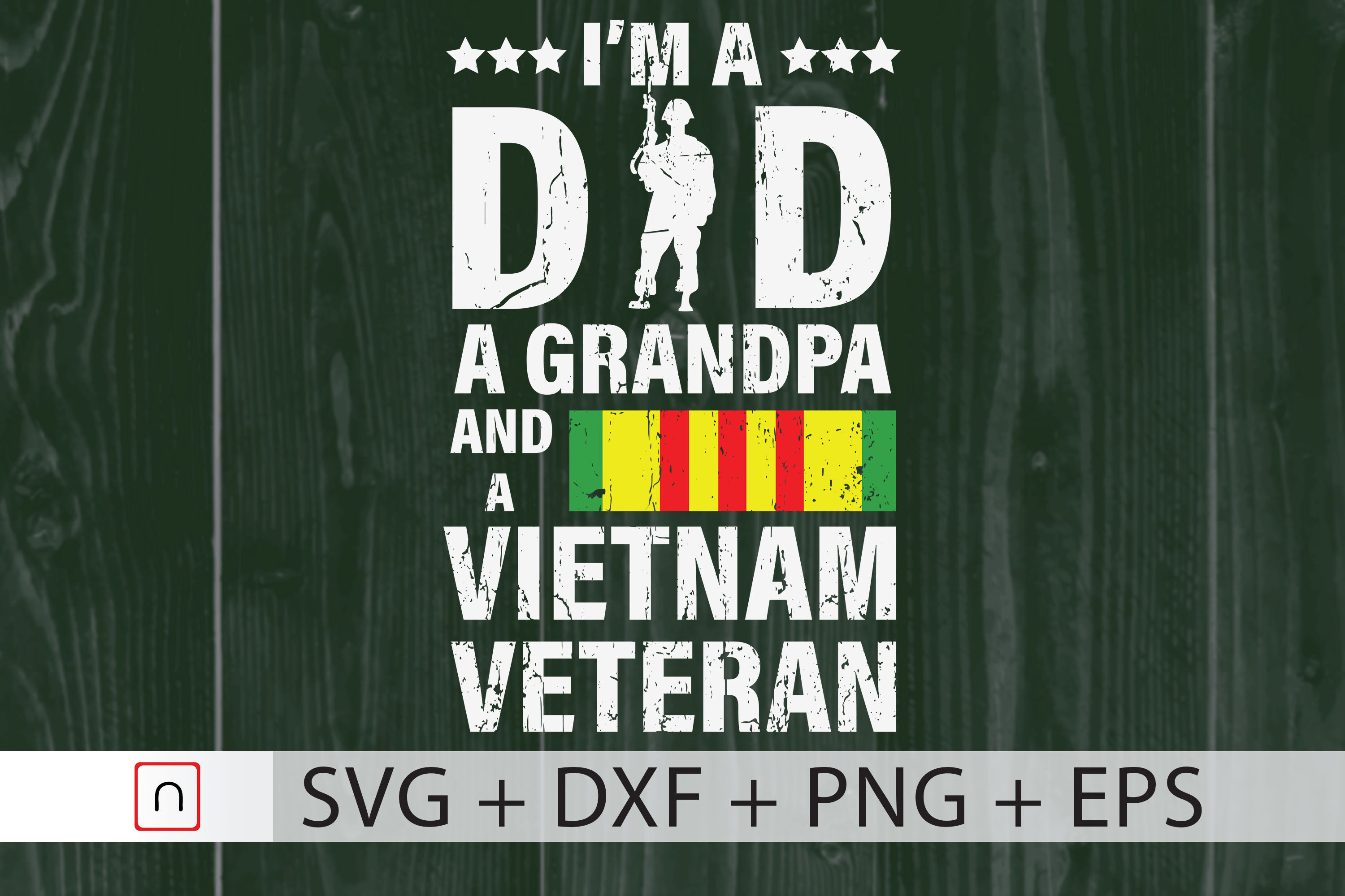Download A Dad A Grandpa A Vietnam Veteran Svg By Novalia Thehungryjpeg Com