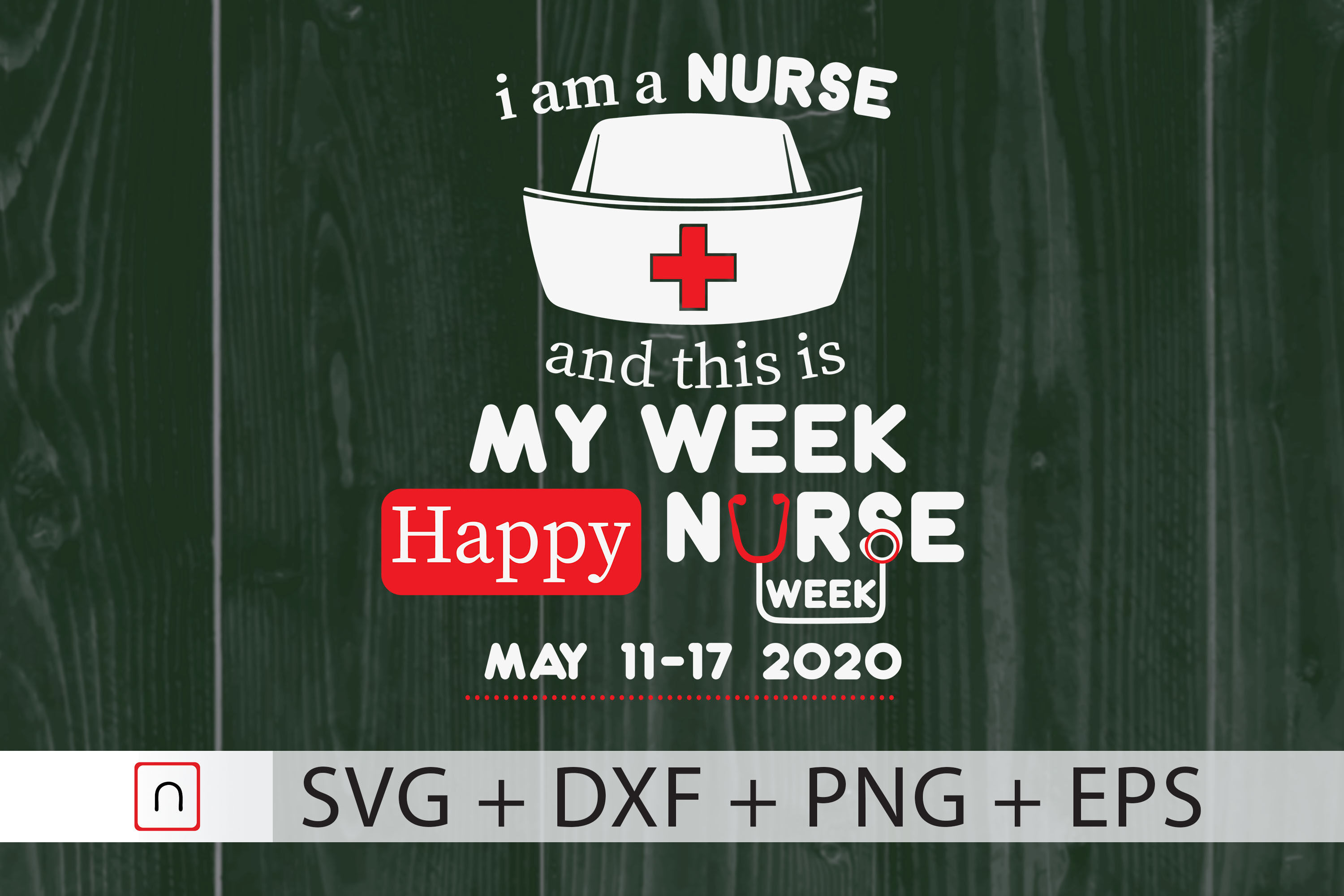 Nurse Svg I Am A Nurse Nurse Week Svg By Novalia Thehungryjpeg Com