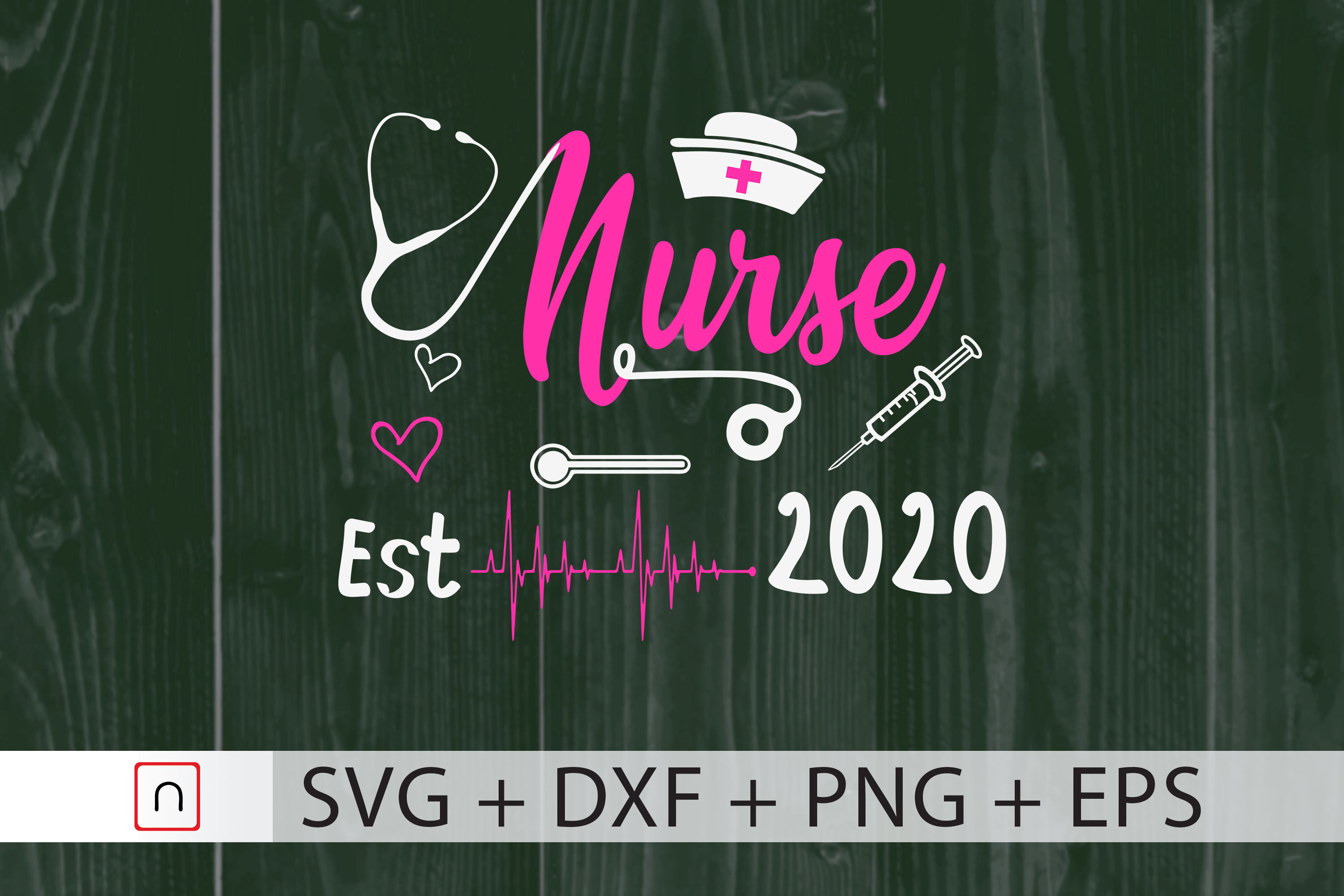 Download New Nurse svg,Est 2020,Graduation Gift By Novalia | TheHungryJPEG.com