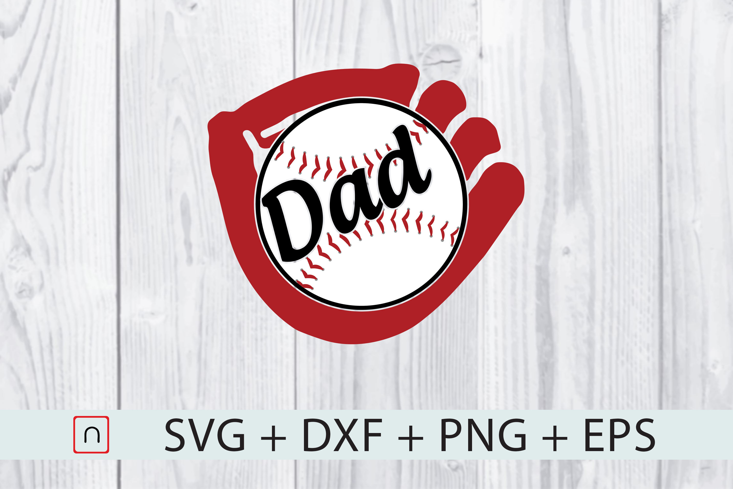 Father S Day Baseball Dad Svg Softball By Novalia Thehungryjpeg Com
