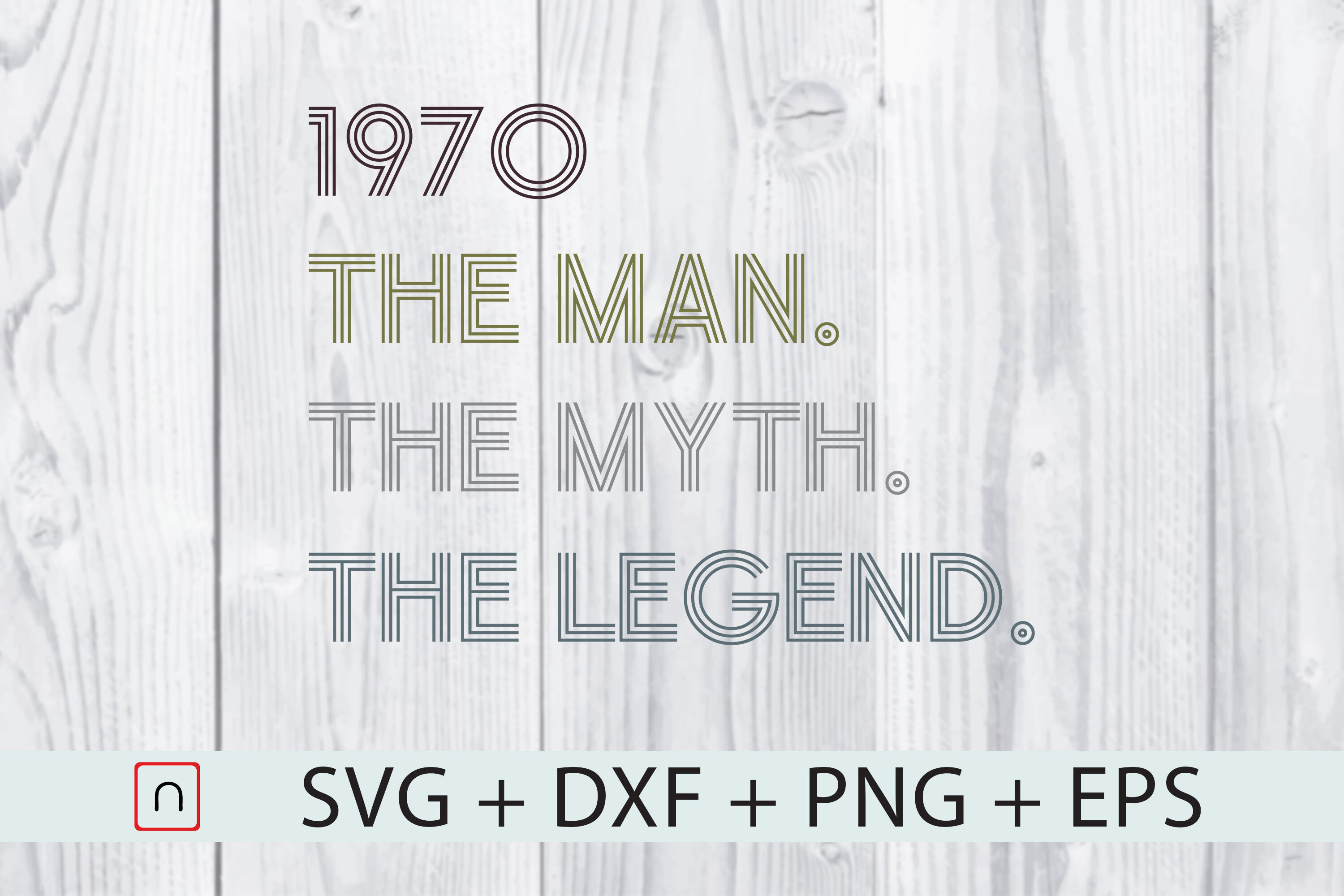 Download Man Myth Legend 1970 50th Birthday Gift By Novalia Thehungryjpeg Com