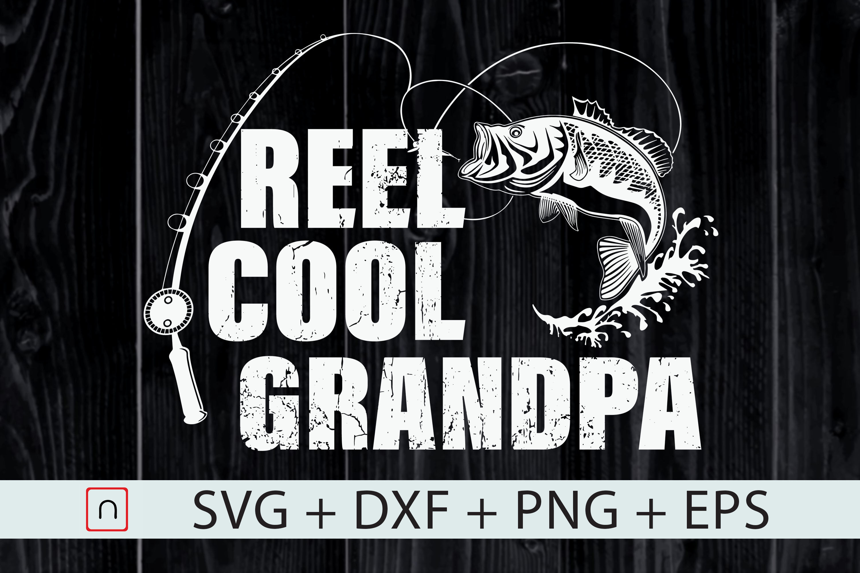 Free Free 323 Dad Fishing Svg Reel Cool Dad Svg Free SVG PNG EPS DXF File