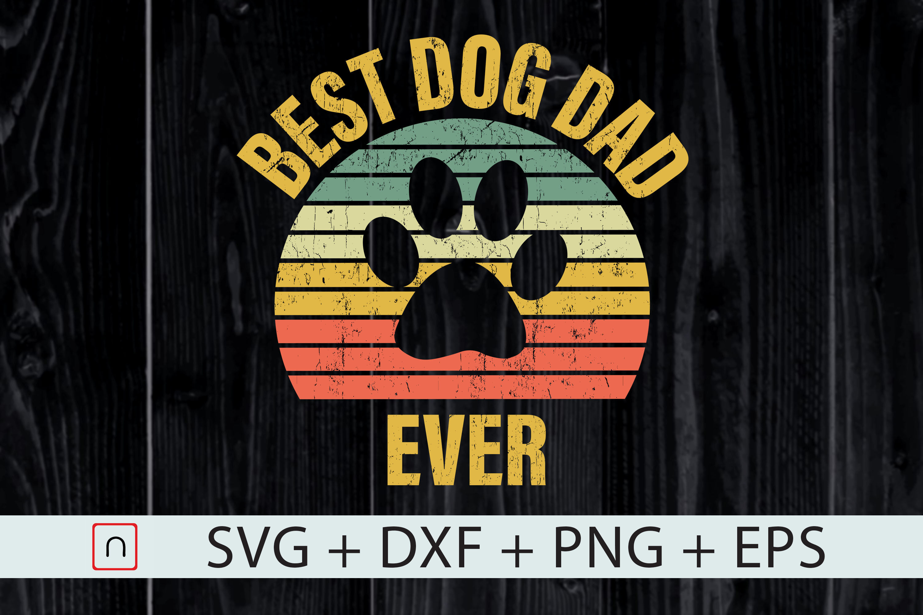 Download Dog Dad Svg Father S Day Gift Retro Svg By Novalia Thehungryjpeg Com