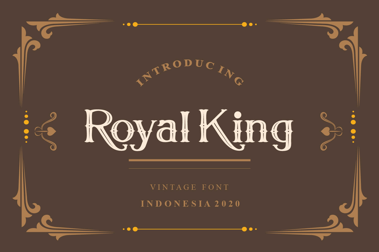Royal King Vintage Serif Modern Font By Maulana Creative Thehungryjpeg Com