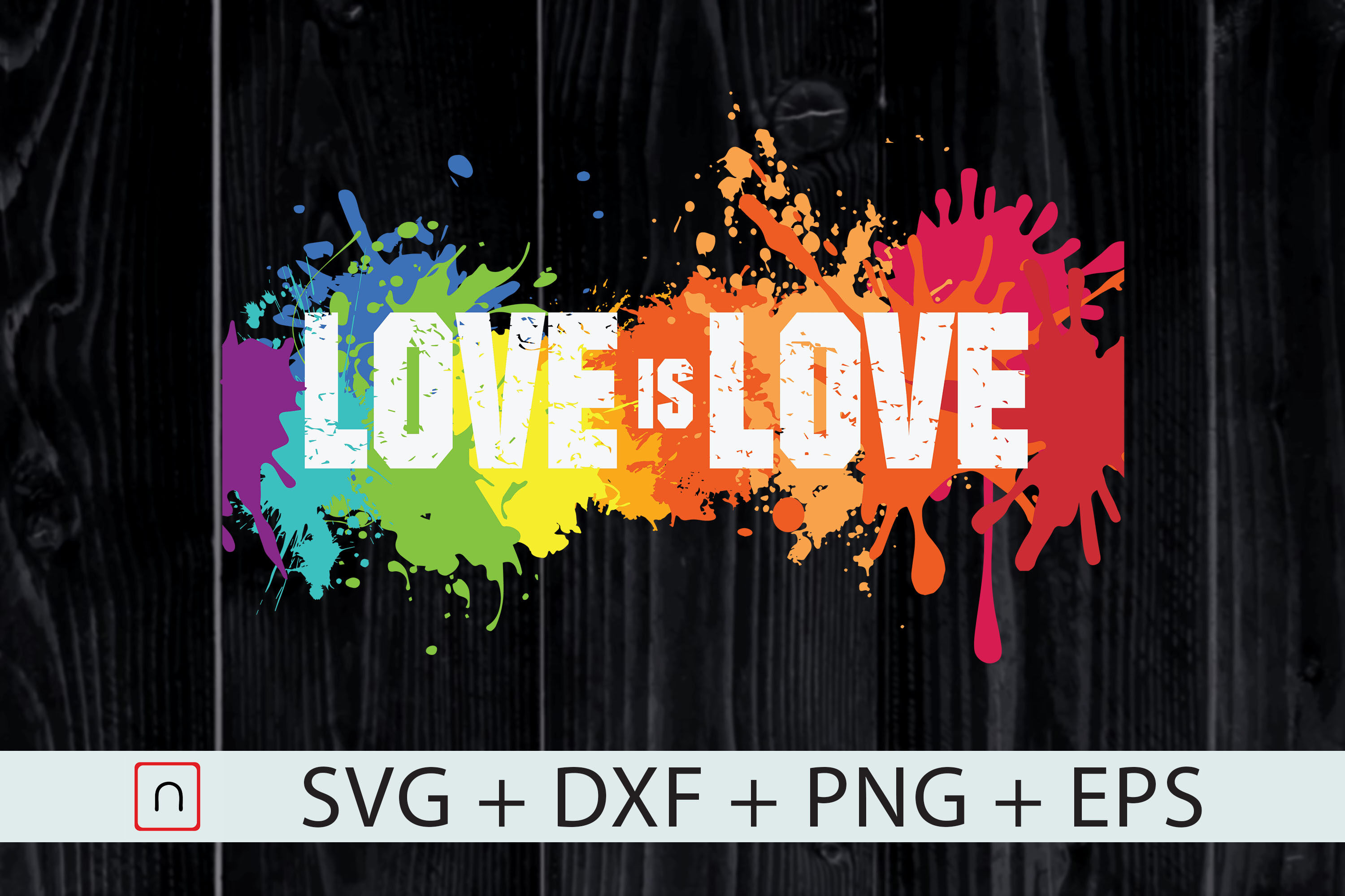 love is love lgbt rainbow colors splash by novalia thehungryjpeg com love is love lgbt rainbow colors splash