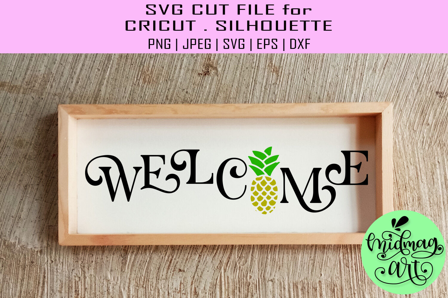 Welcome Wood Sign Svg Summer Wood Sign Svg By Midmagart Thehungryjpeg Com