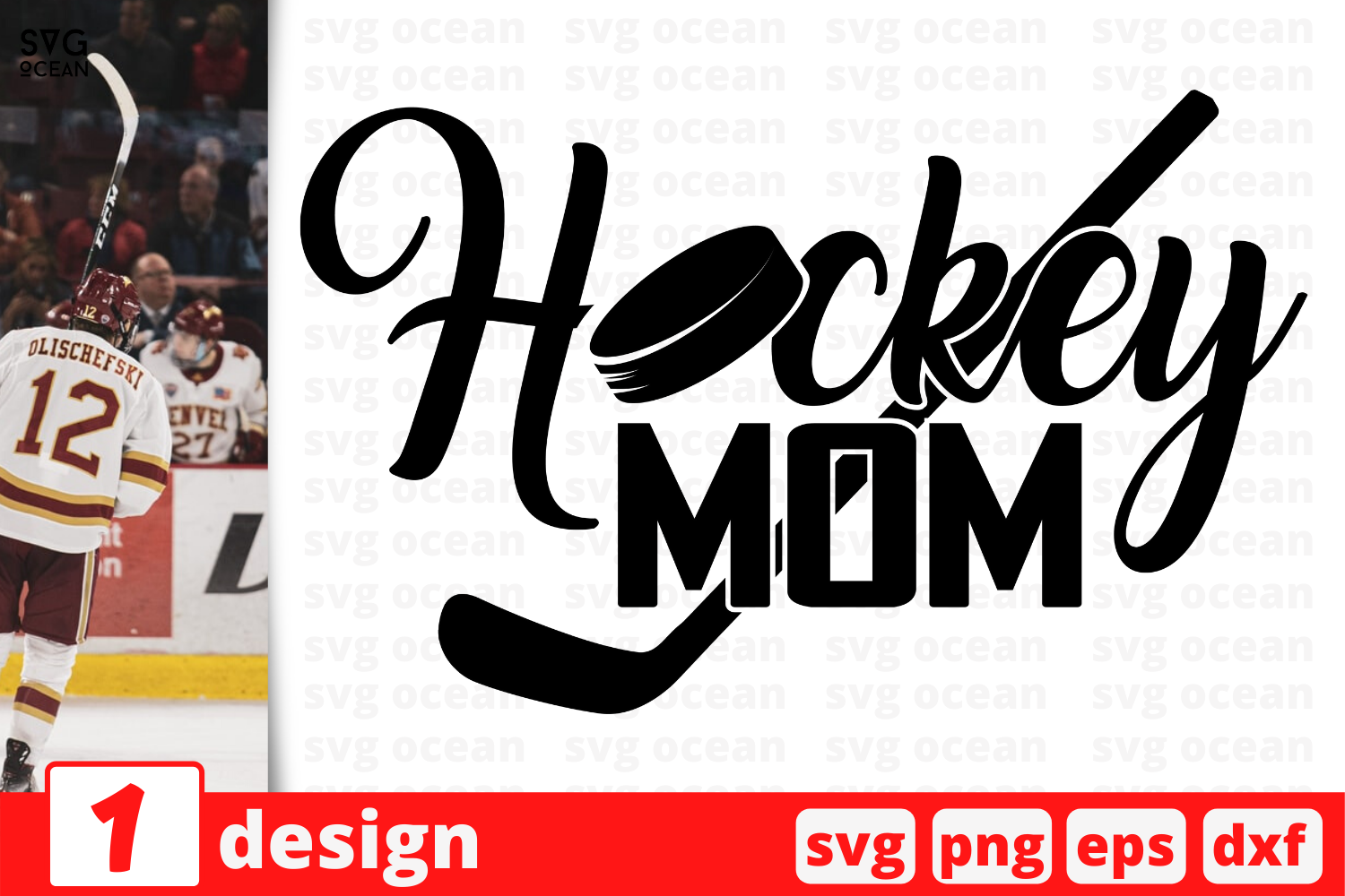 1 Hockey Mom Sport Quotes Cricut Svg By Svgocean Thehungryjpeg Com