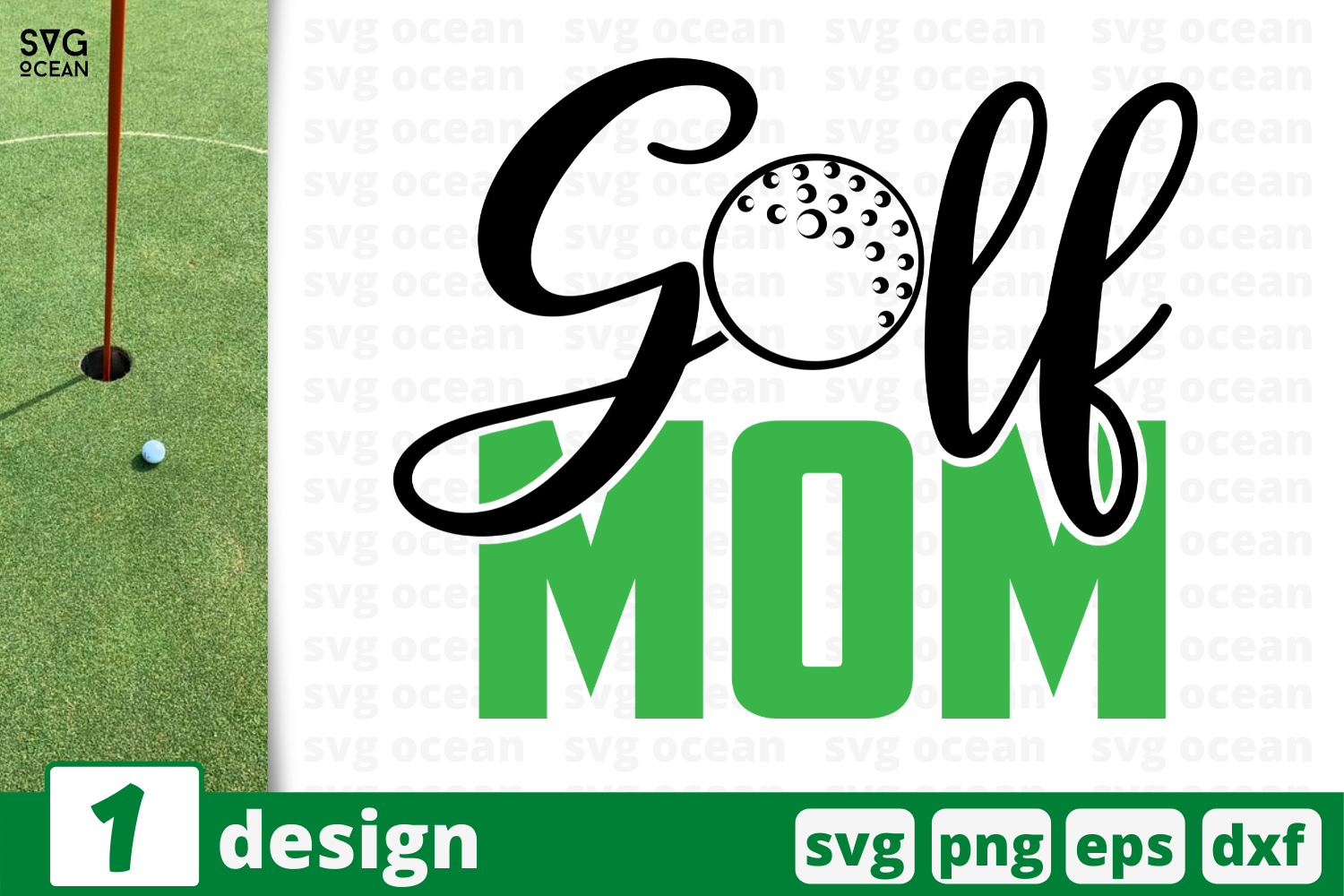 1 Golf Mom Sport Quotes Cricut Svg By Svgocean Thehungryjpeg Com