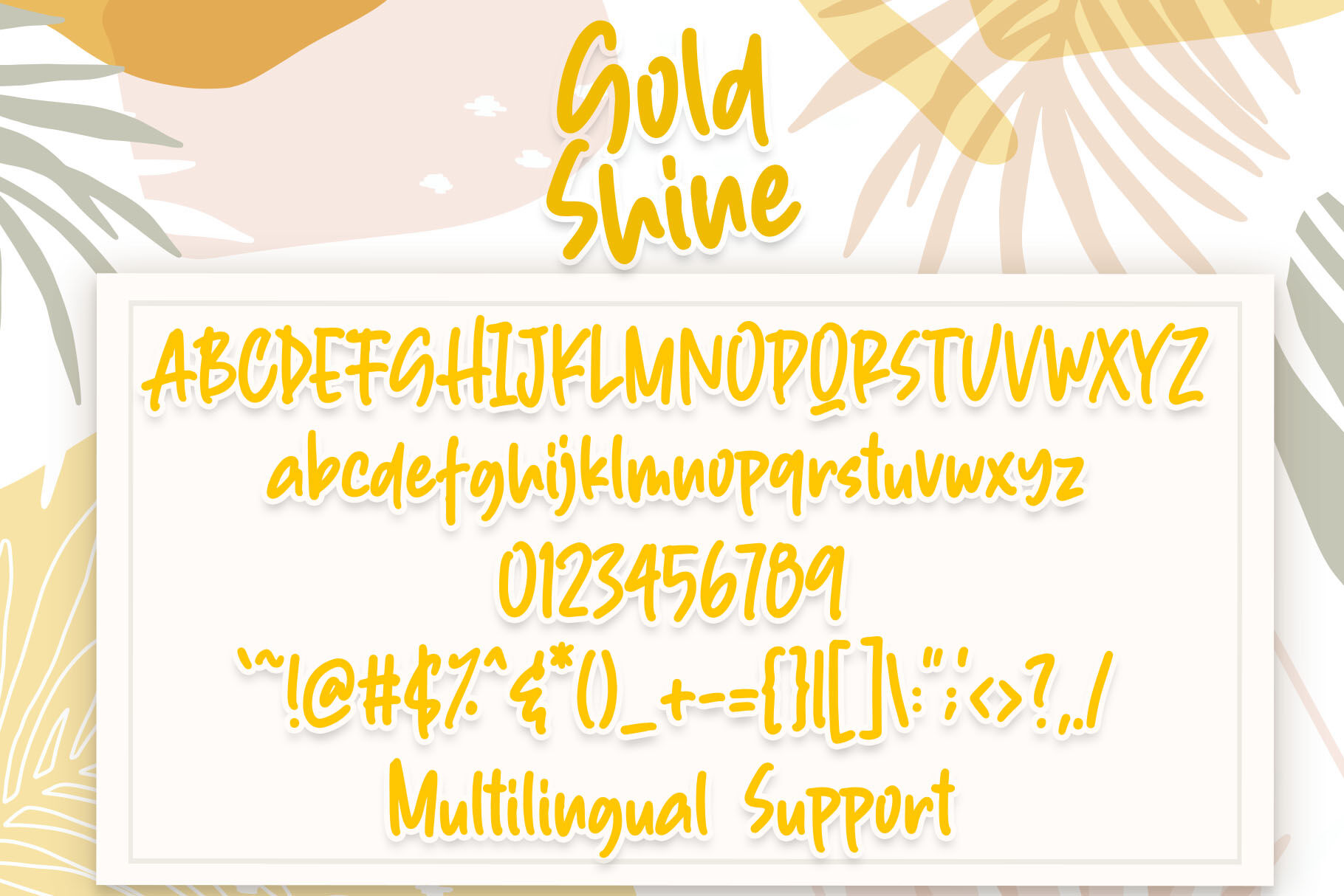 Gold Shine Handwritten Font By Dmletter31 Thehungryjpeg Com