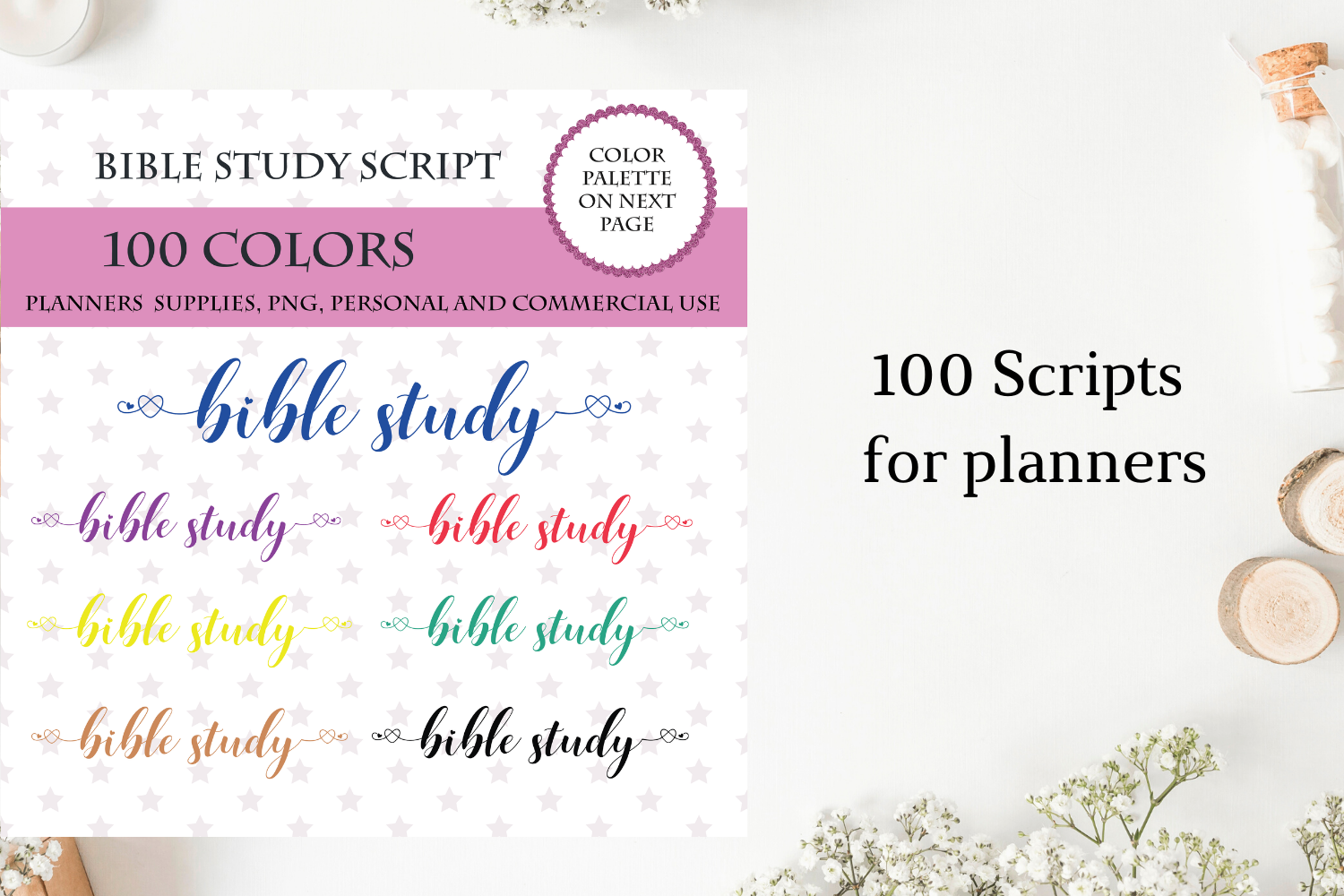 100 Bible Study Font Clipart Bible Study Sticker Clipart By Old Continent Design Thehungryjpeg Com