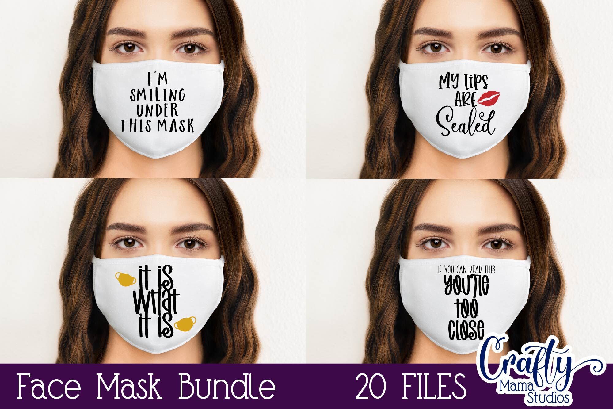 Download Face Mask Svg Bundle, Face Mask Quotes, Funny Face Mask ...