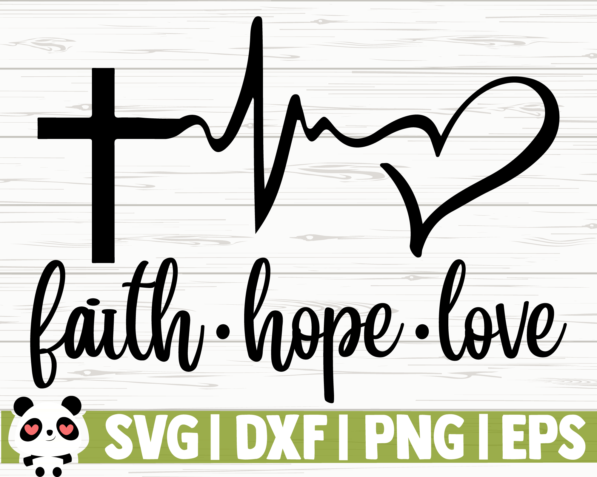 Faith Hope Love By Creativedesignsllc Thehungryjpeg Com