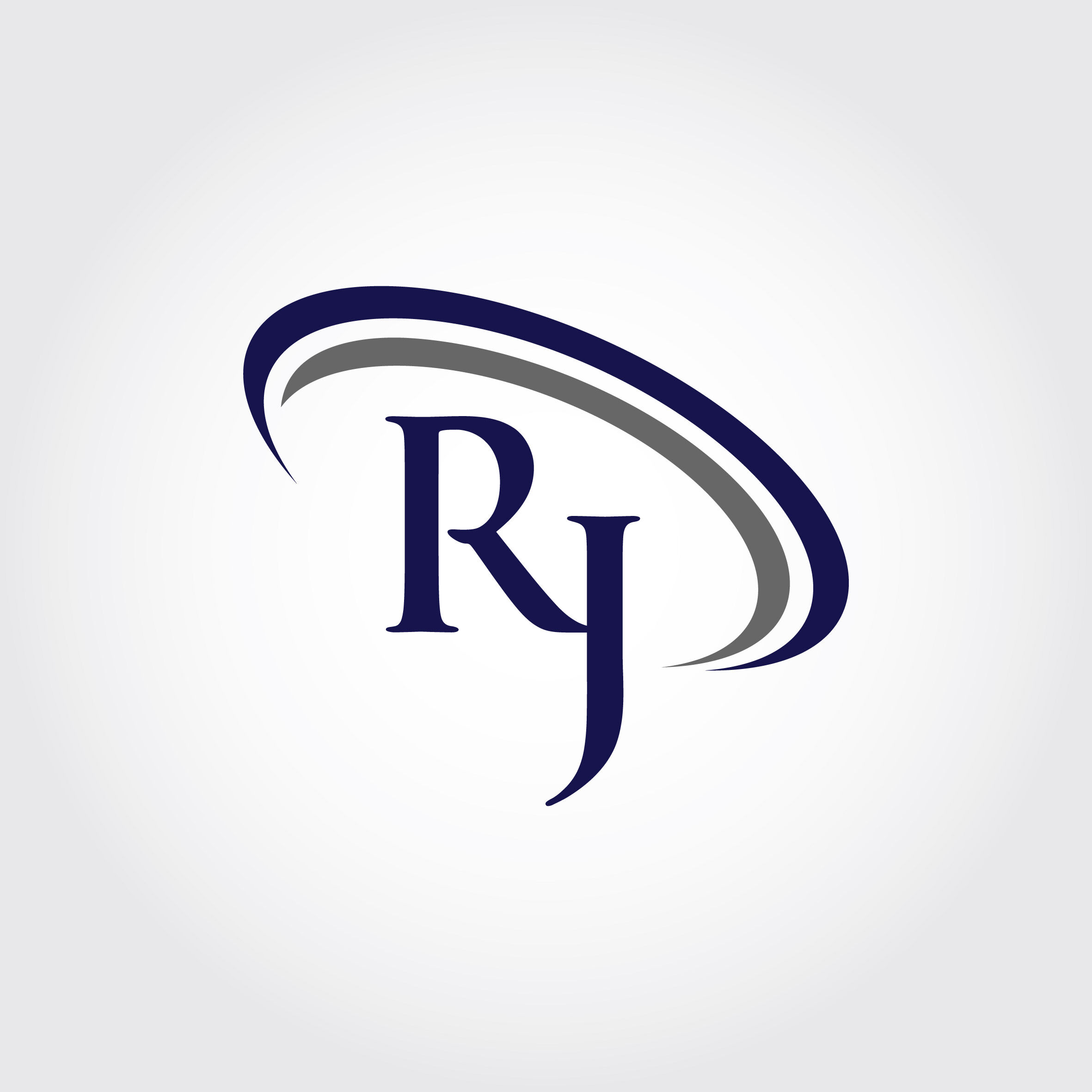 Monogram RJ Logo Design By Vectorseller TheHungryJPEG