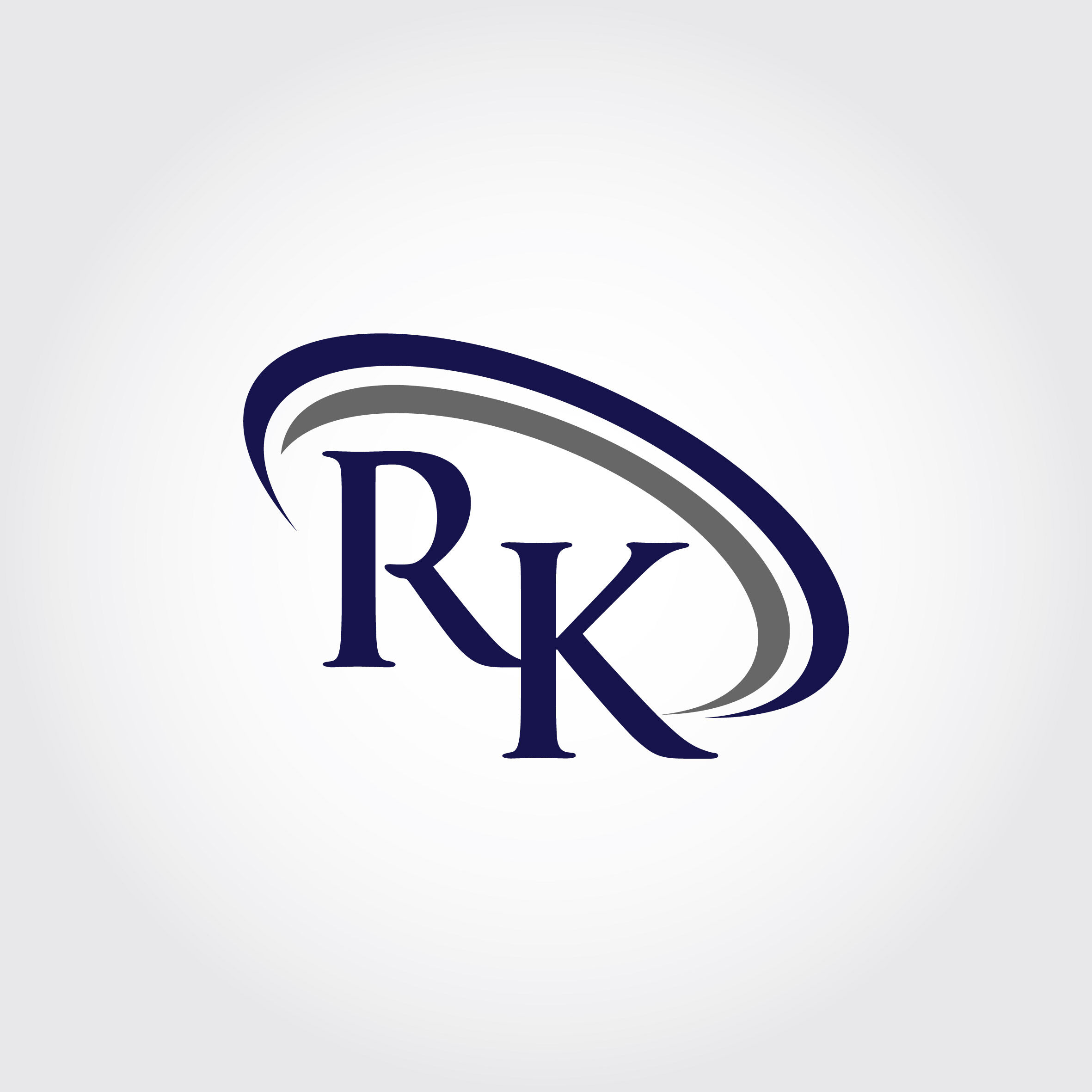 Monogram Rk Logo Design By Vectorseller Thehungryjpeg Com