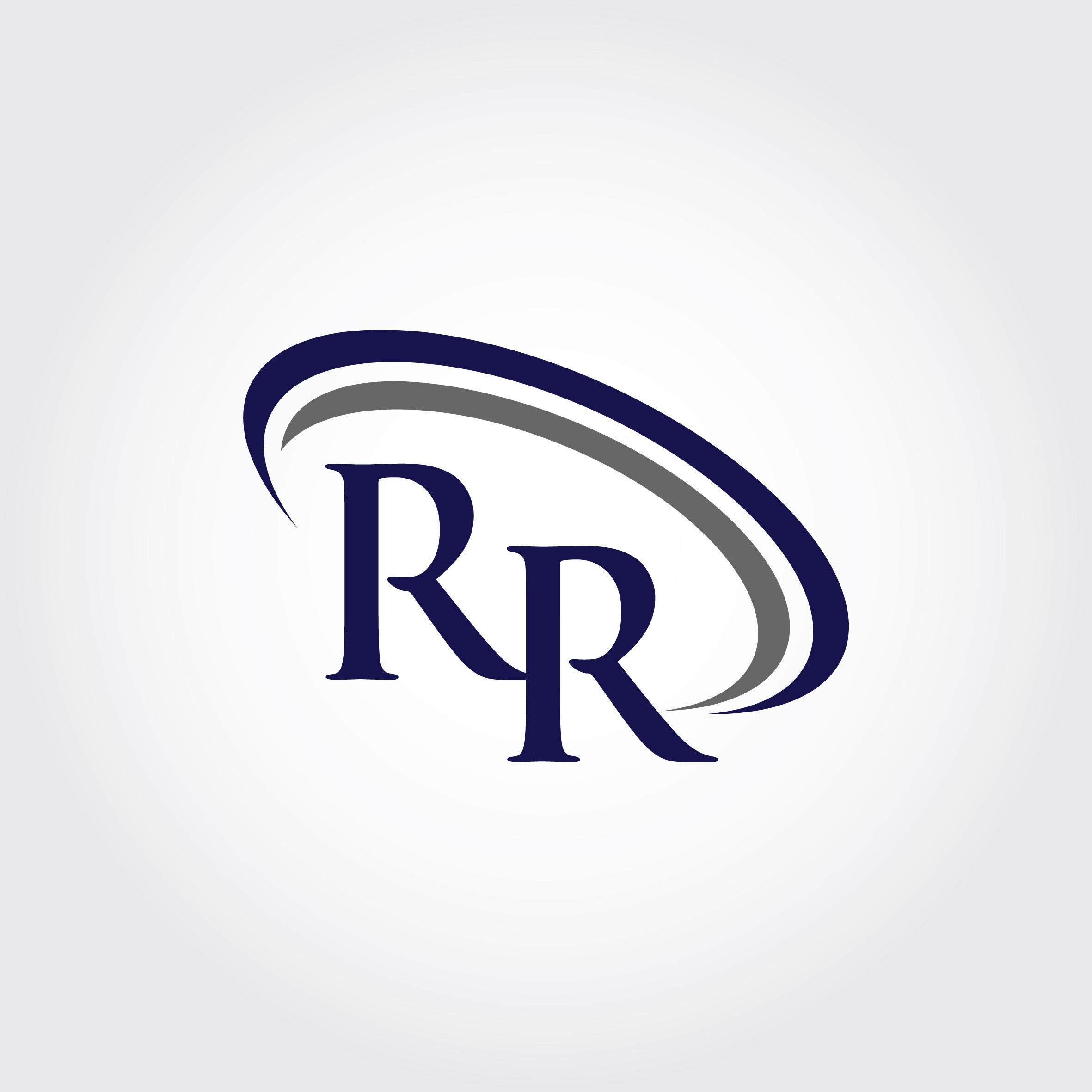 Monogram Rr Logo Design By Vectorseller Thehungryjpeg Com