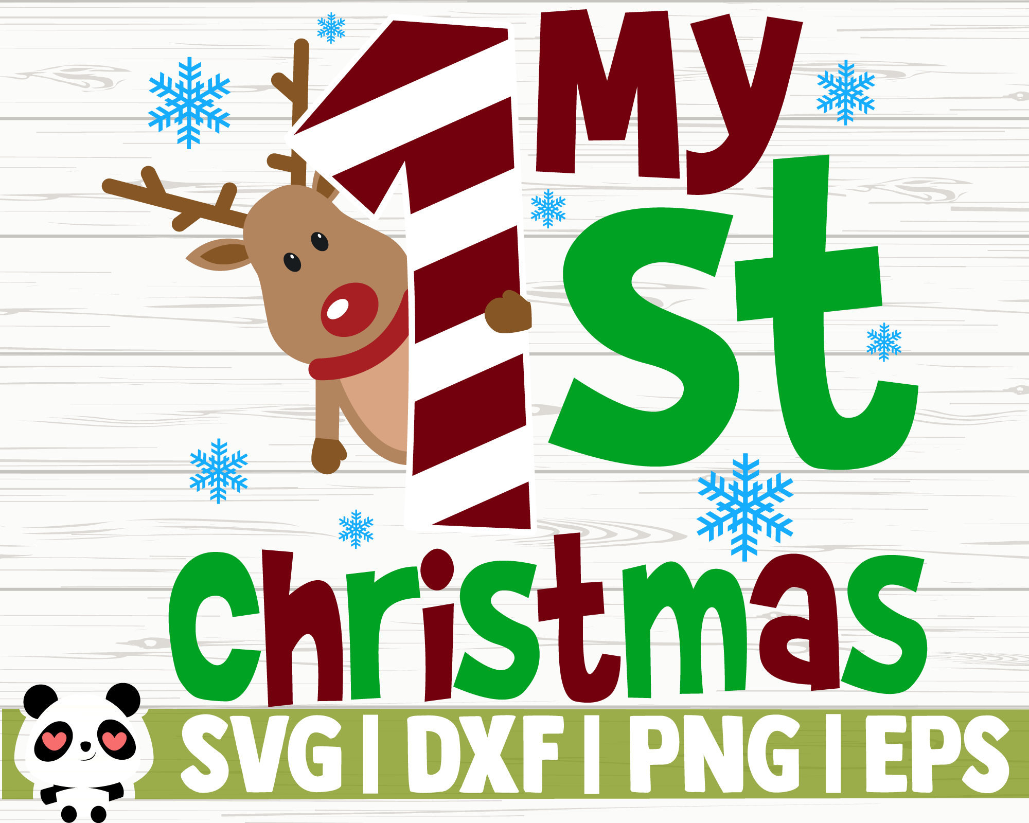 My 1st Christmas By Creativedesignsllc Thehungryjpeg Com