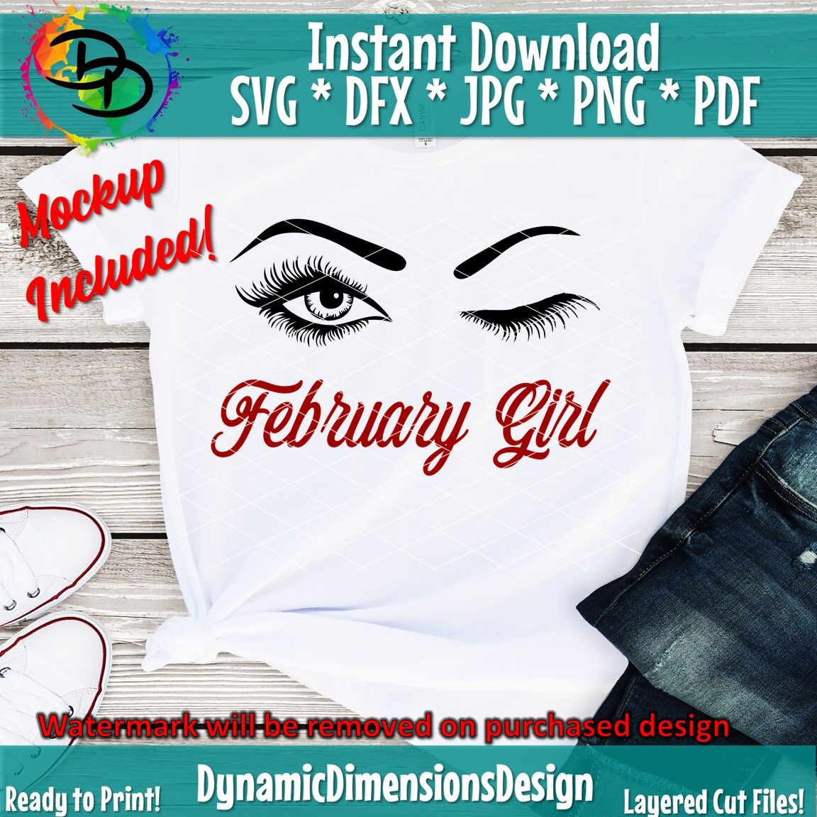 Download February girl png, February birthday bday png, Eyelashes ...