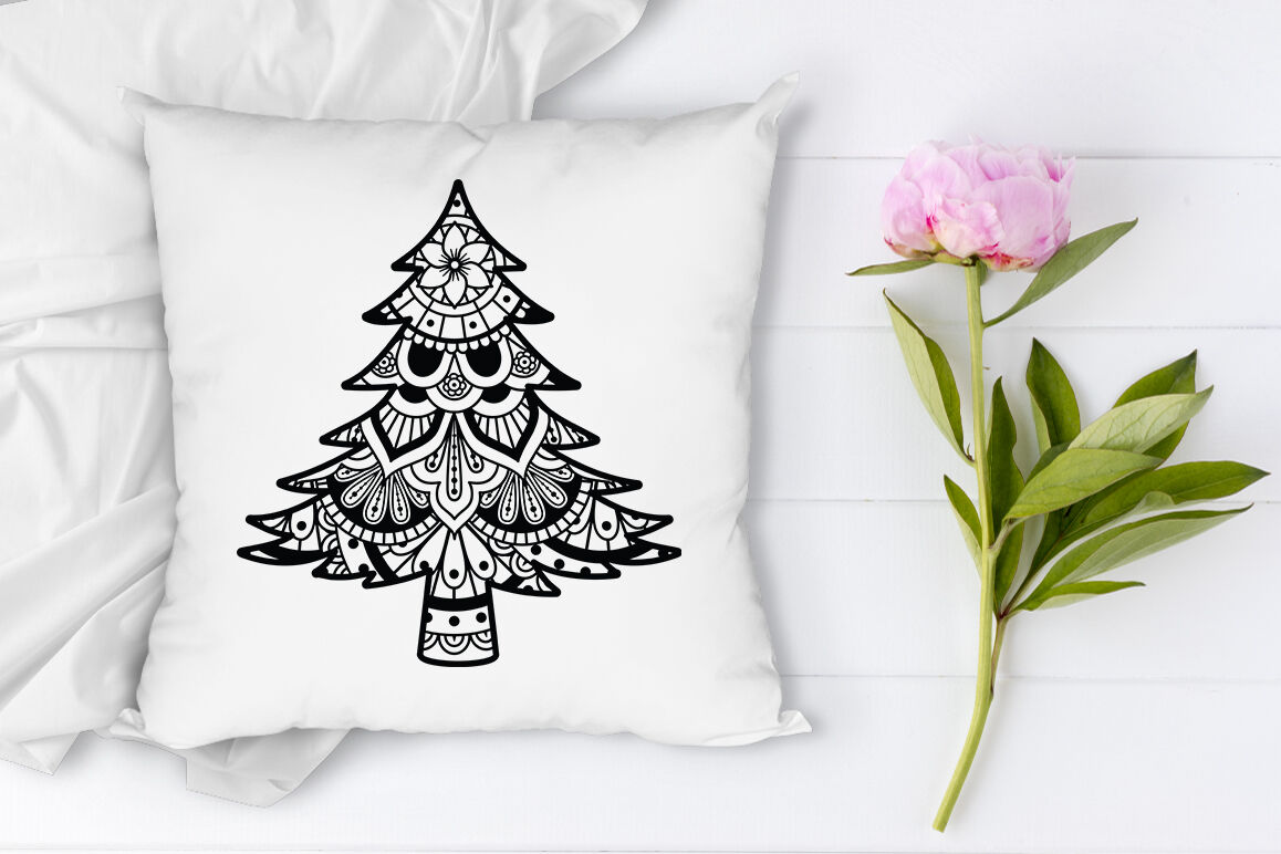Download Christmas Mandala Svg Cut Files Holiday Designs Winter Mandala Svg By Doodle Cloud Studio Thehungryjpeg Com