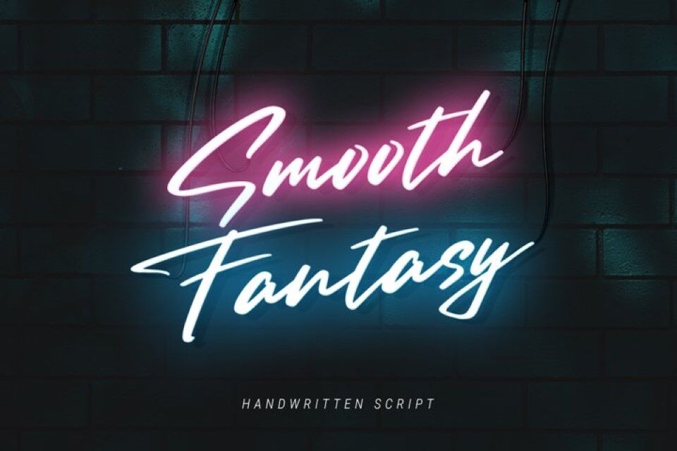 Smooth Fantasy Script By Din Studio Thehungryjpeg Com