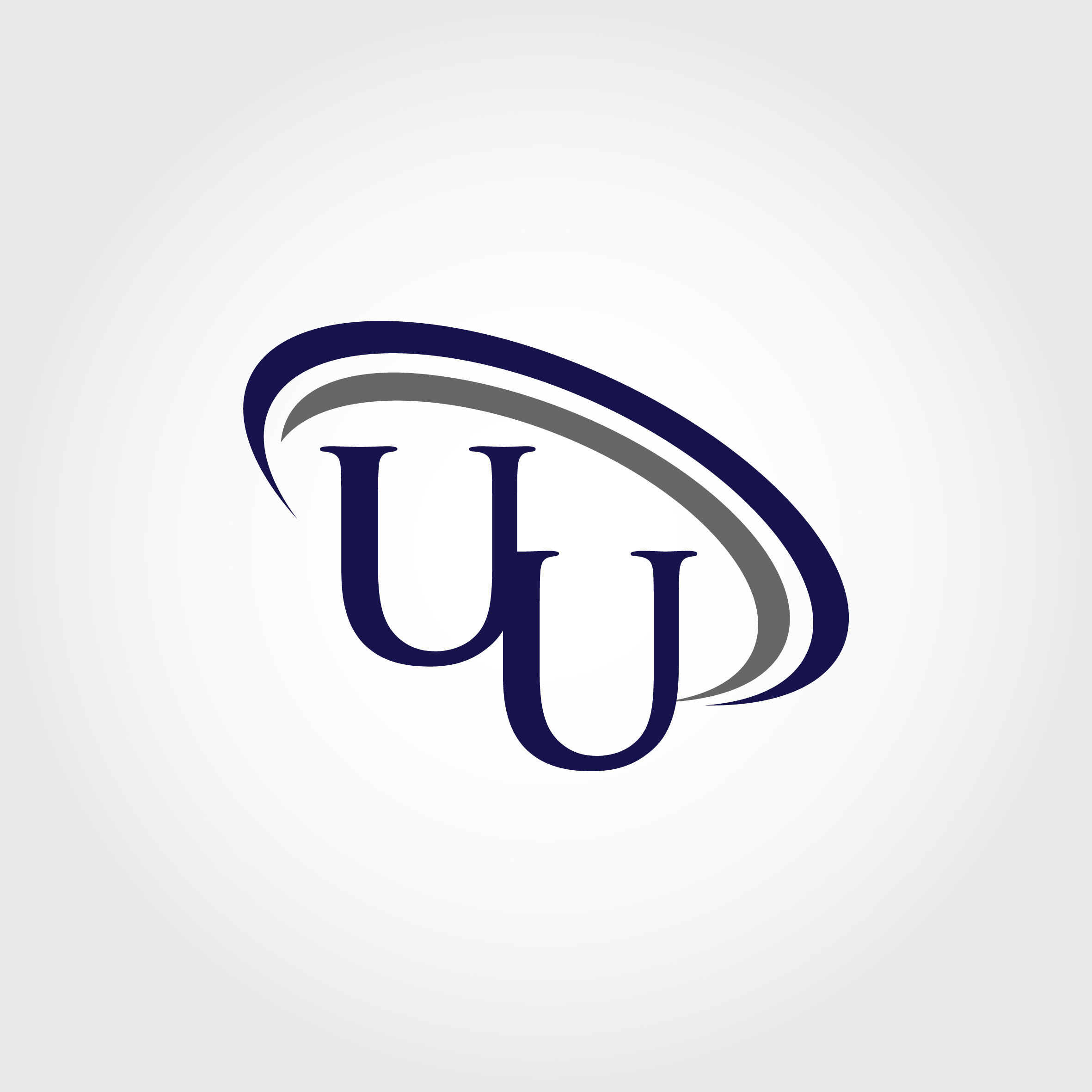 Monogram Uu Logo Design By Vectorseller Thehungryjpeg Com