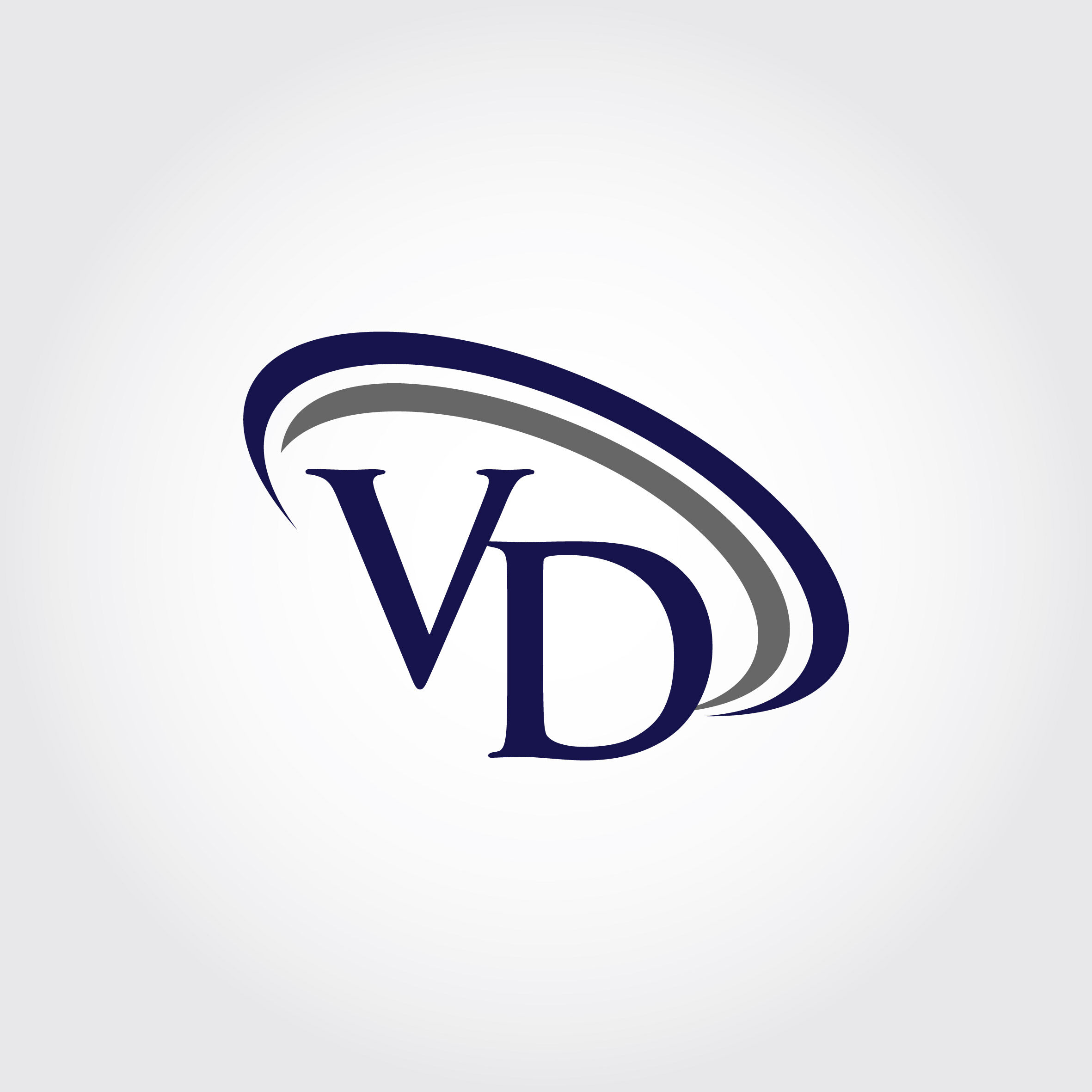 Monogram Vd Logo Design By Vectorseller Thehungryjpeg Com