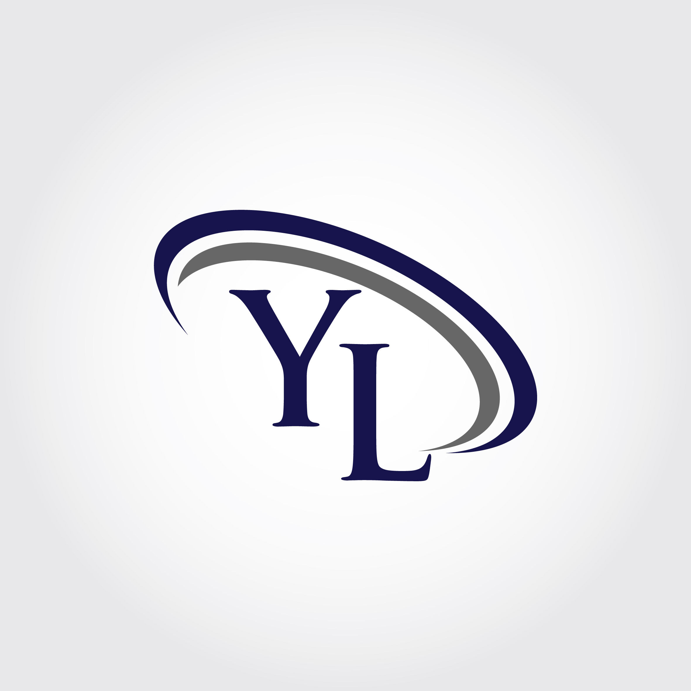 Premium Vector  Monogram yl logo design