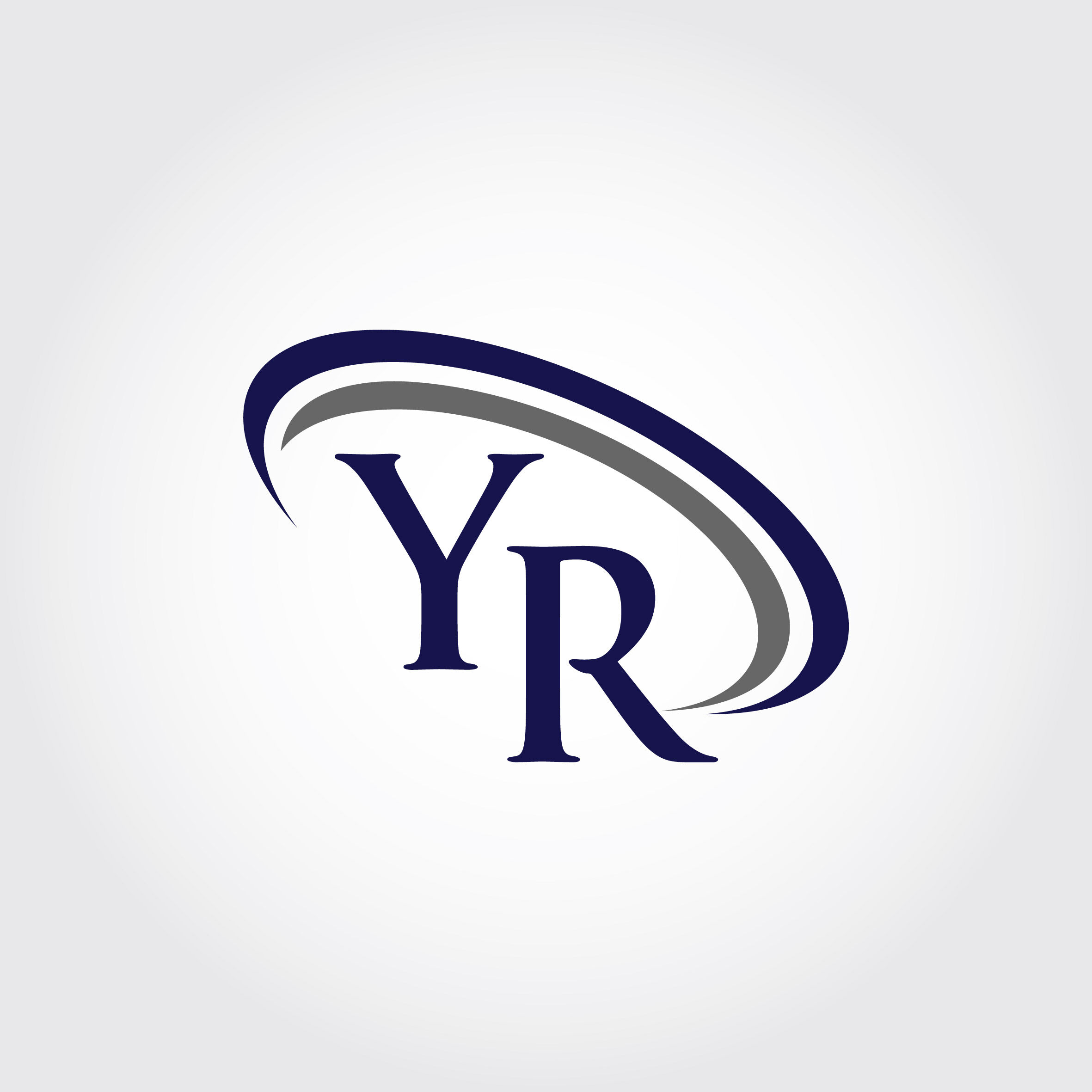 Svømmepøl ske Ryd op Monogram YR Logo Design By Vectorseller | TheHungryJPEG