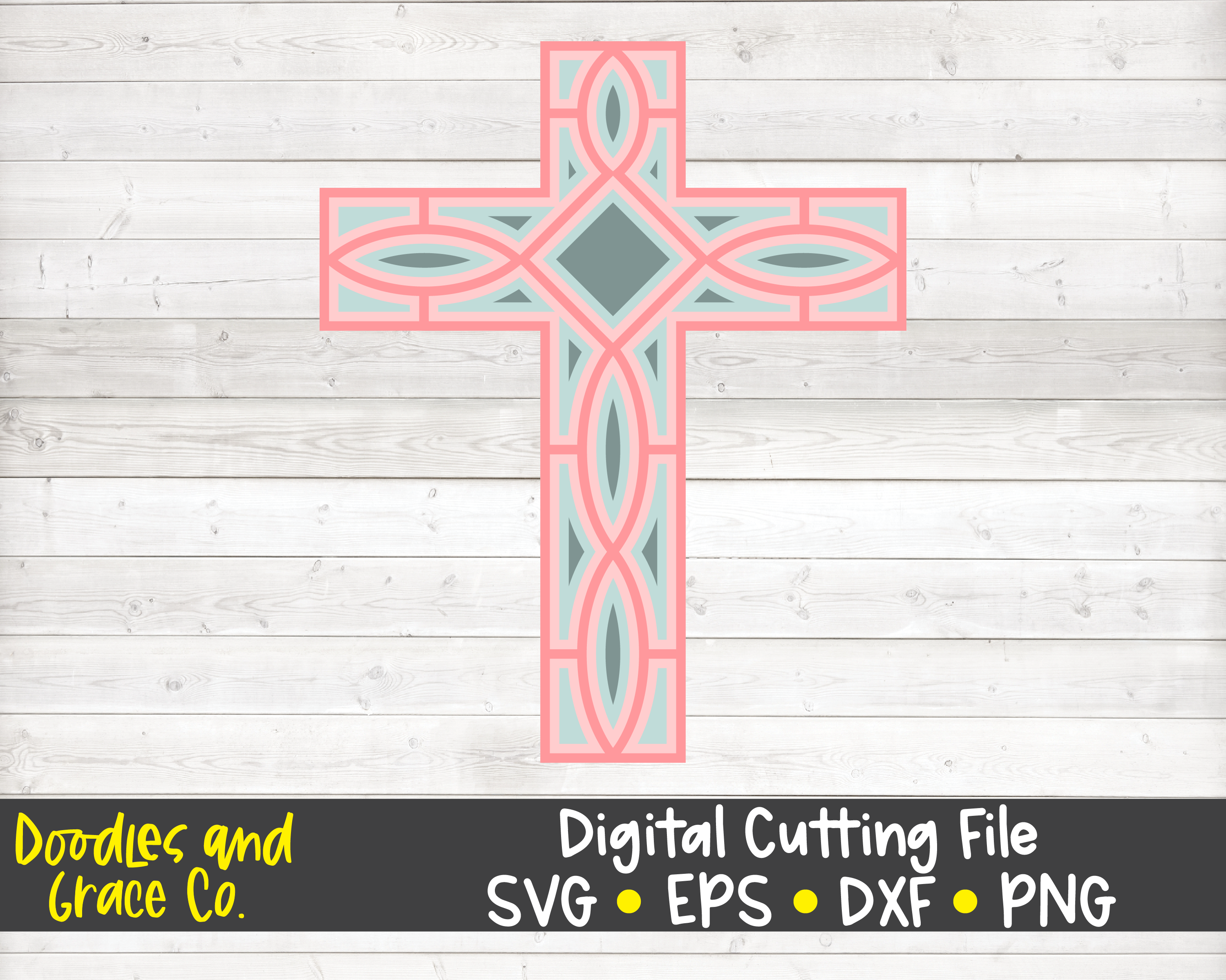 Download Cross 3d Layered Mandala Svg By Doodles And Grace Thehungryjpeg Com