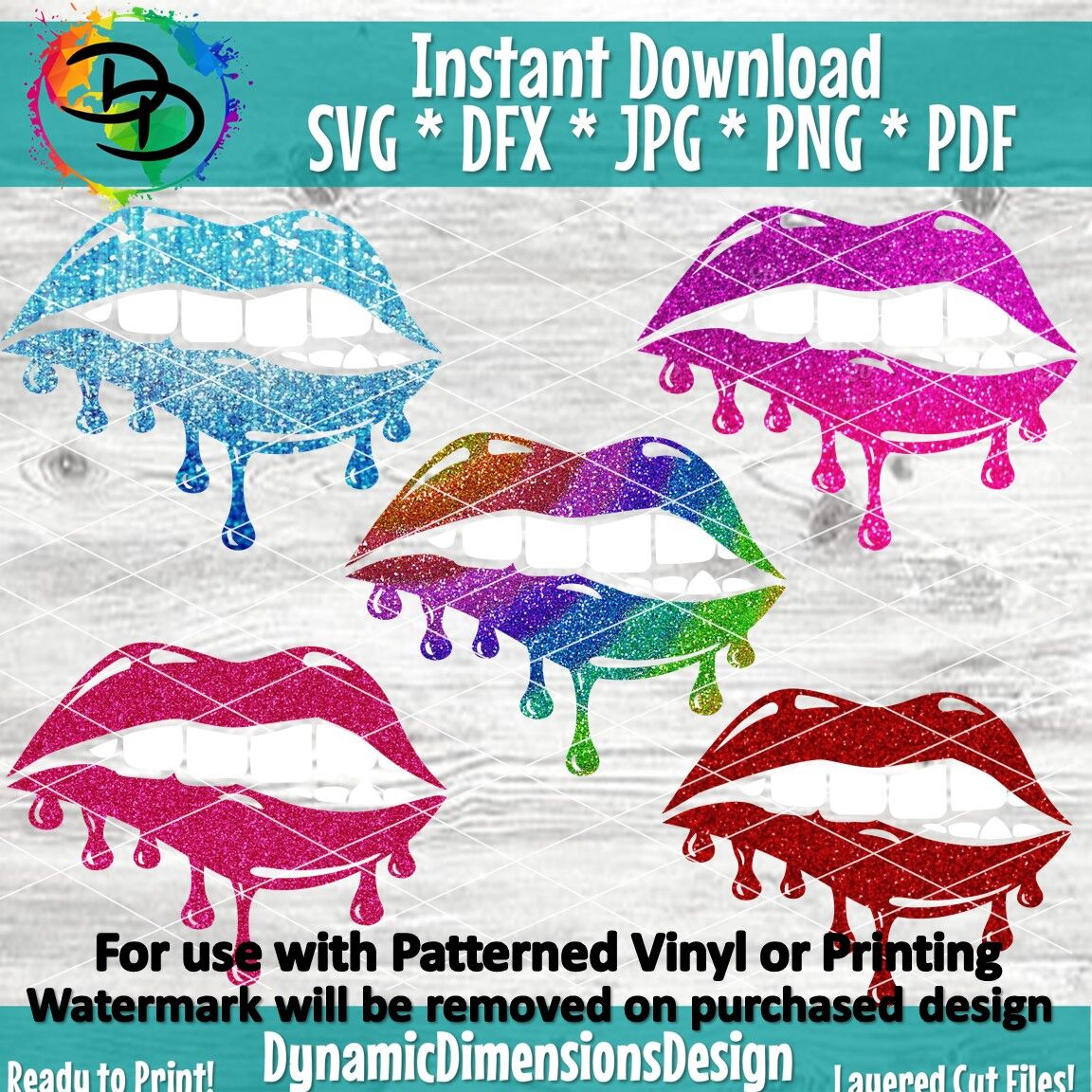 Download Drip Lip Svg, Dripping Lips, Sparkle Lips, Birthday Drip Svg, Birthday By Dynamic Dimensions ...