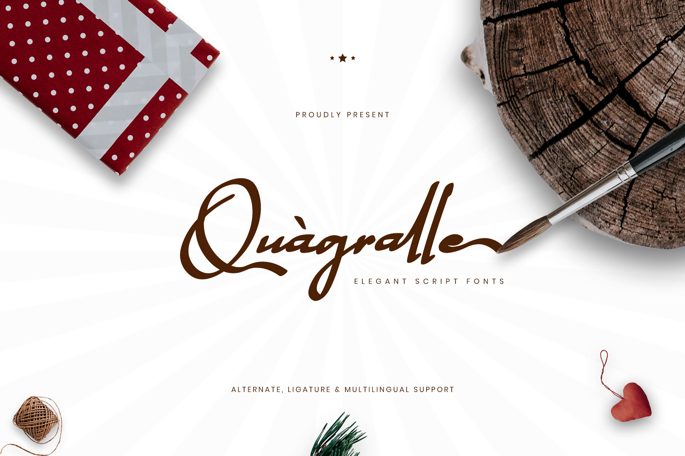 Quagralle Elegant Script Fonts By Namara Creative Studio Thehungryjpeg Com