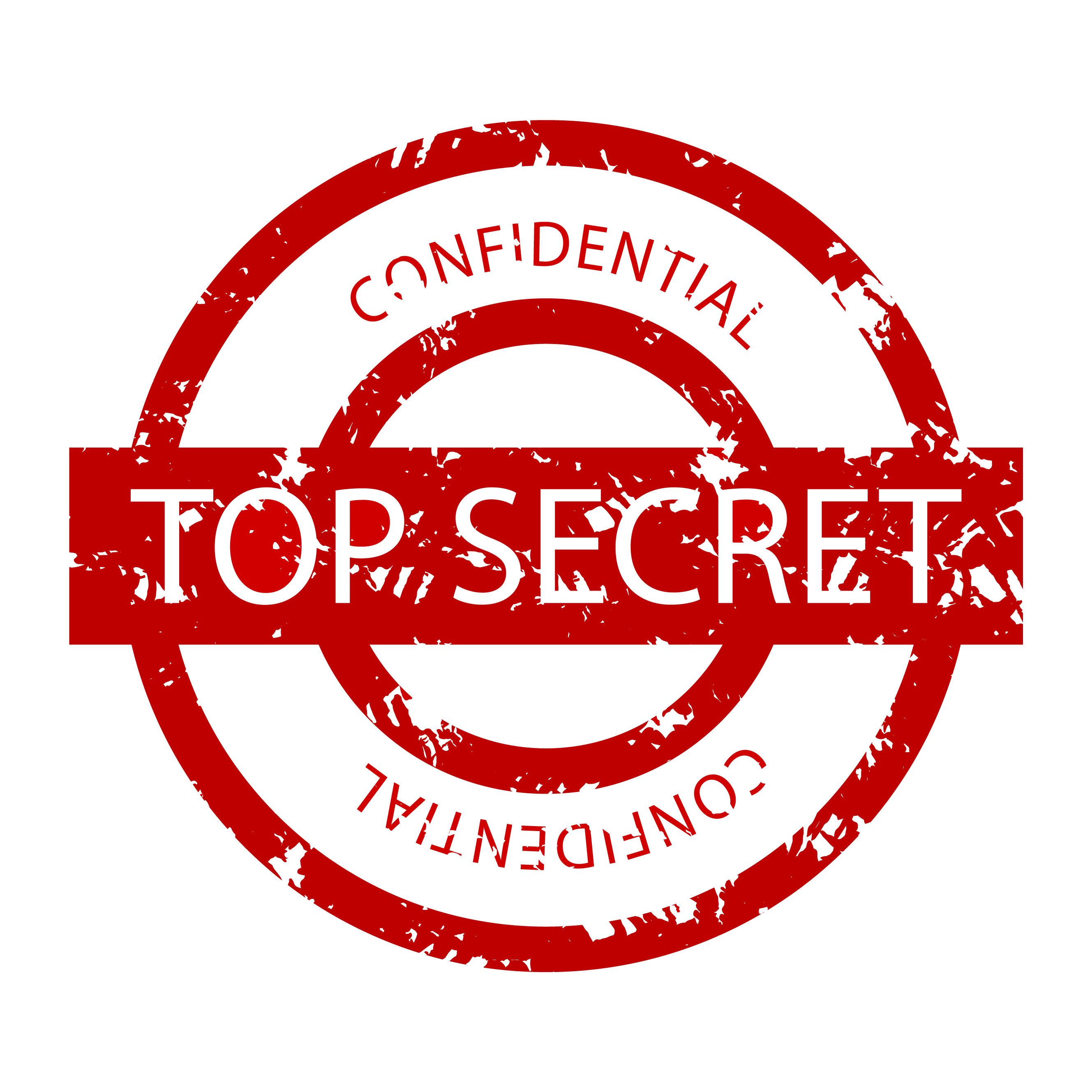 Top Secret Confidential Rubber Stamp By 09910190 Thehungryjpeg Com