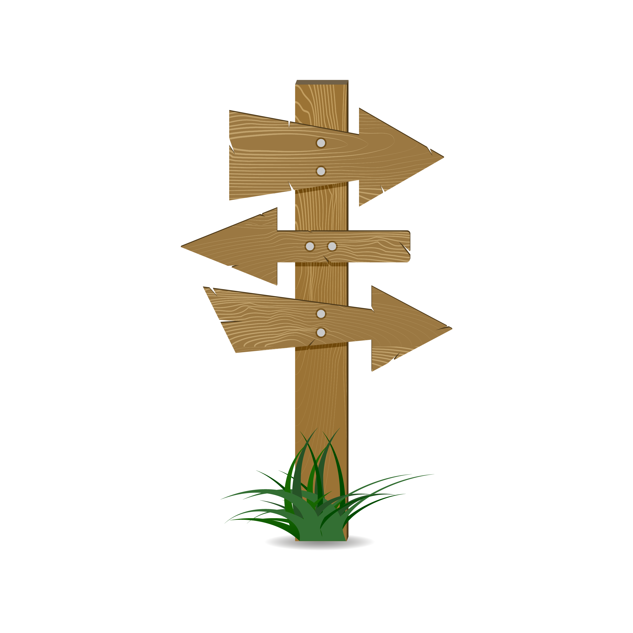 Crossroad direction signpost By 09910190 | TheHungryJPEG