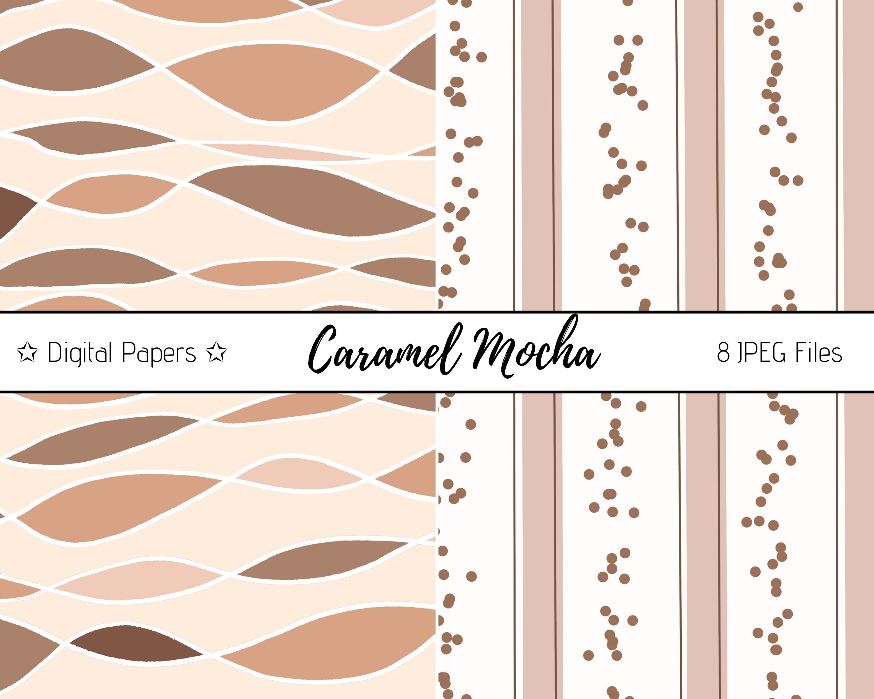 Nude Neutral Beige Brown Digital Scrapbook Paper NOT SEAMLESS By Leia And  Luna Designs