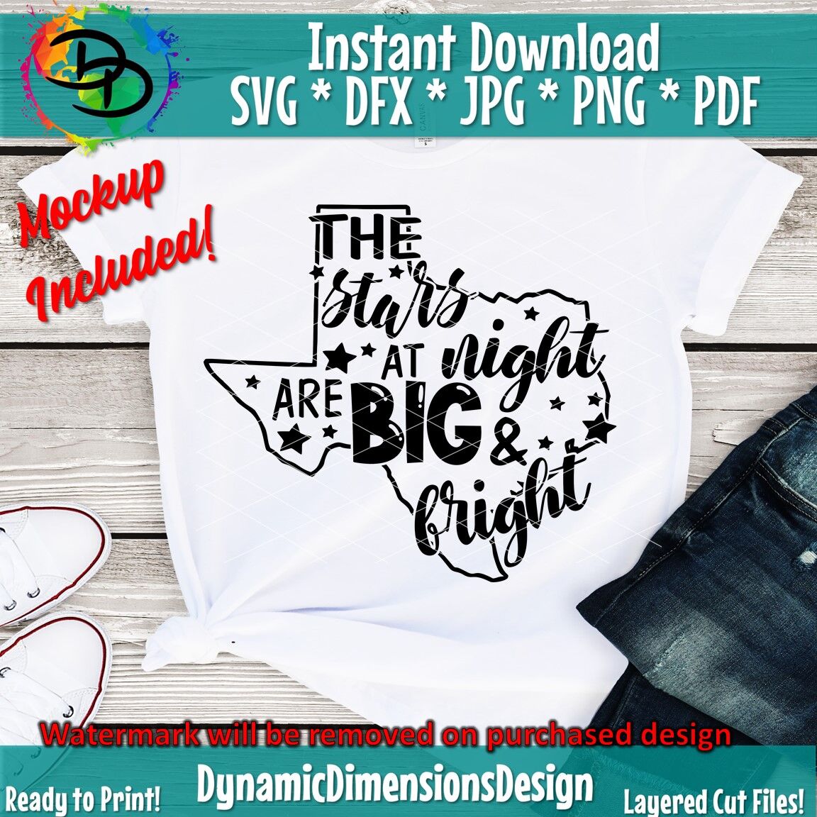 The Stars At Night Are Big And Bright Svg Texas Svg Texas Silhouett By Dynamic Dimensions Thehungryjpeg Com