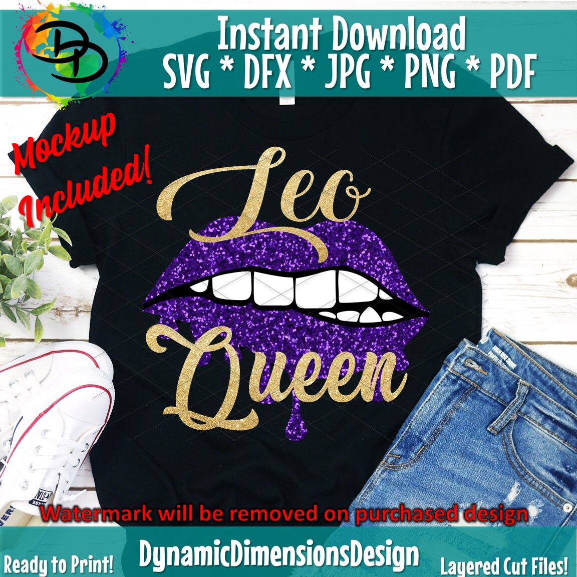 Download Leo Queen Svg, Drip Svg, Zodic Sign, Horoscope svg, Leo ...