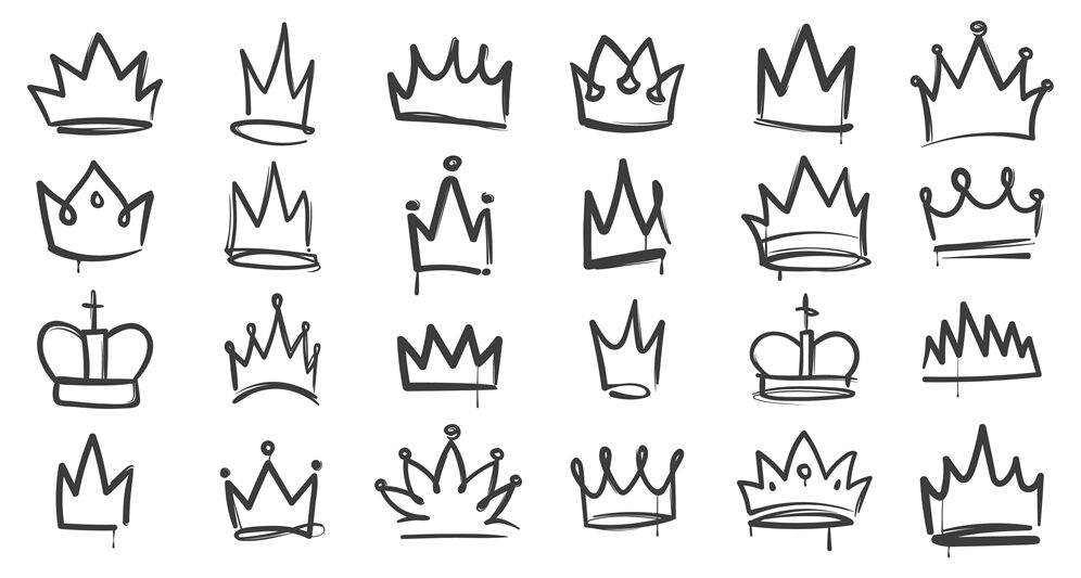 Easy Step For Kids How To Draw a King's Crown | Crown drawing, King crown  drawing, Easy drawings