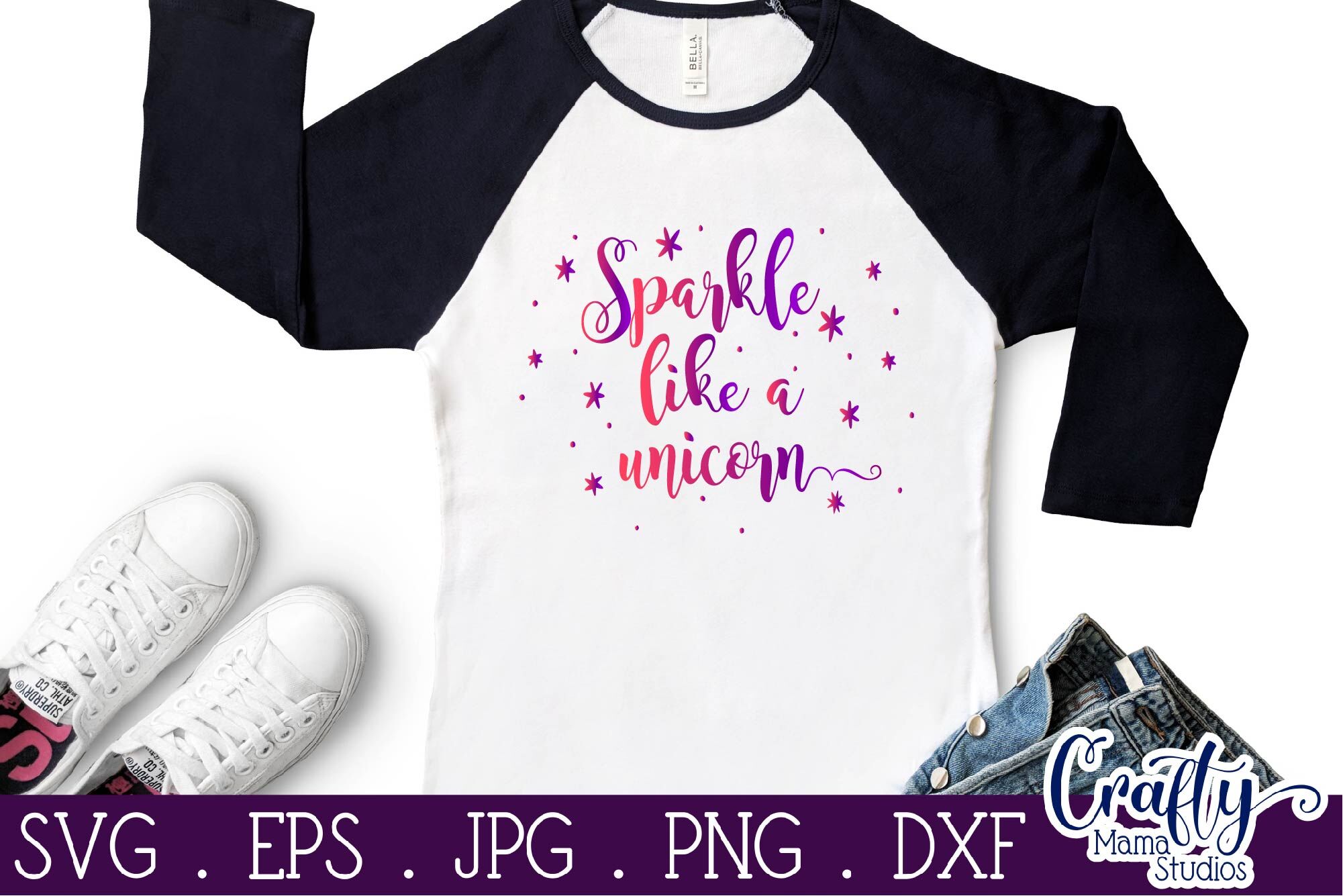 Download Sparkle Like A Unicorn Svg By Crafty Mama Studios Thehungryjpeg Com Yellowimages Mockups