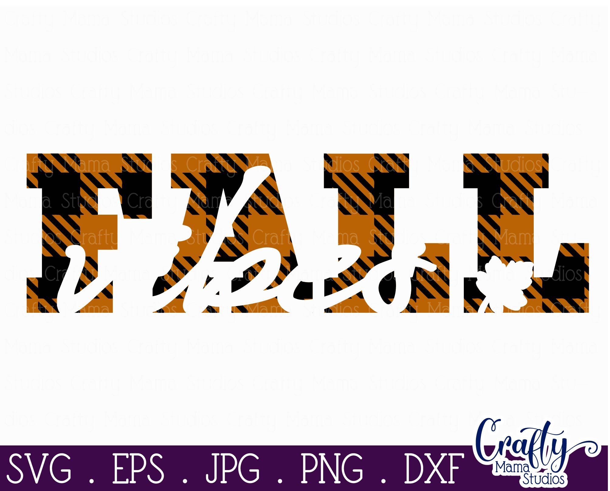 Download Fall Vibes Svg, Autumn Cut File, Buffalo Plaid Svg By ...