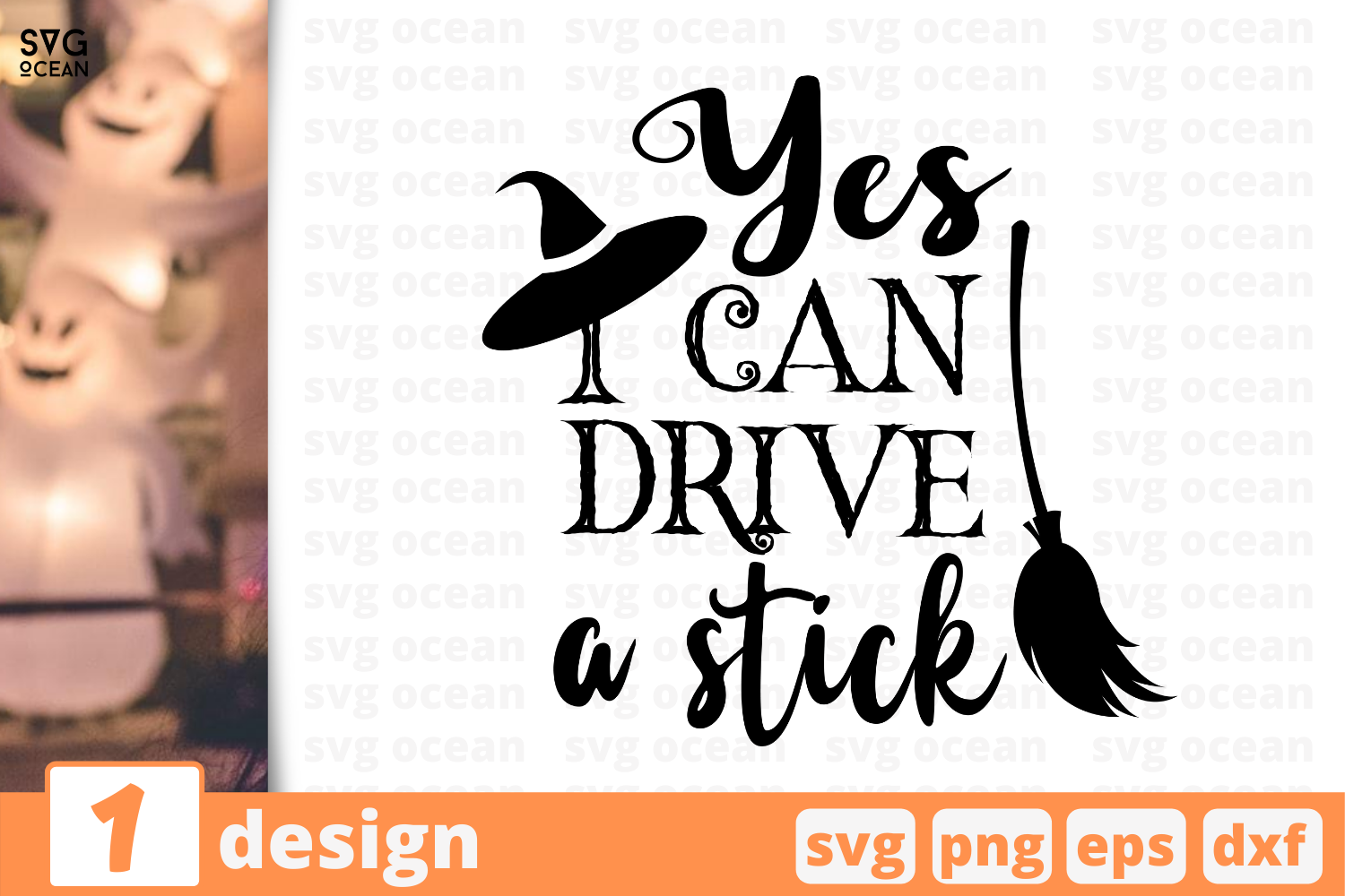 1 Yes I Can Drive A Stick Halloween Quotes Cricut Svg By Svgocean Thehungryjpeg Com