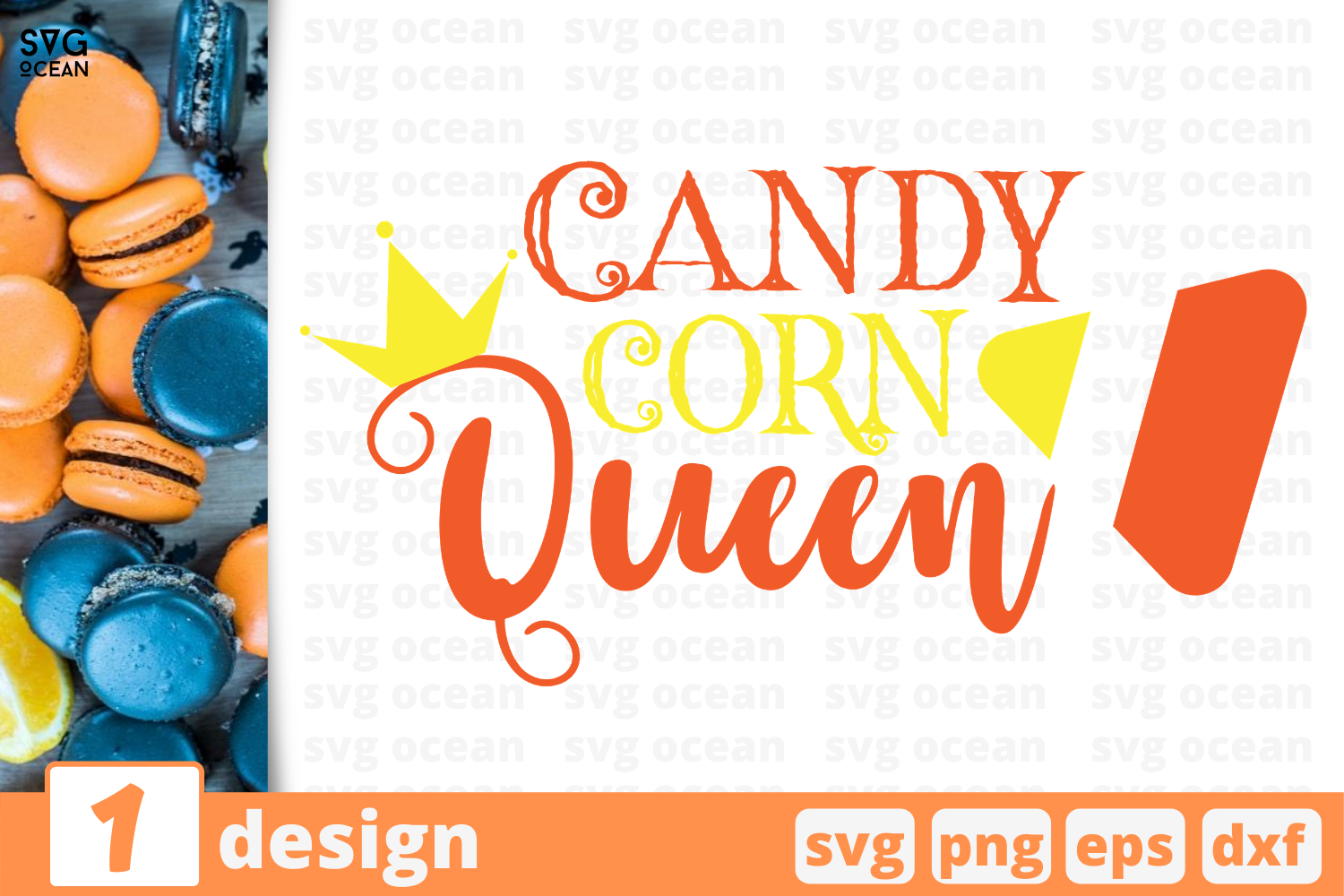 1 Candu Corn Queen Halloween Quotes Cricut Svg By Svgocean Thehungryjpeg Com