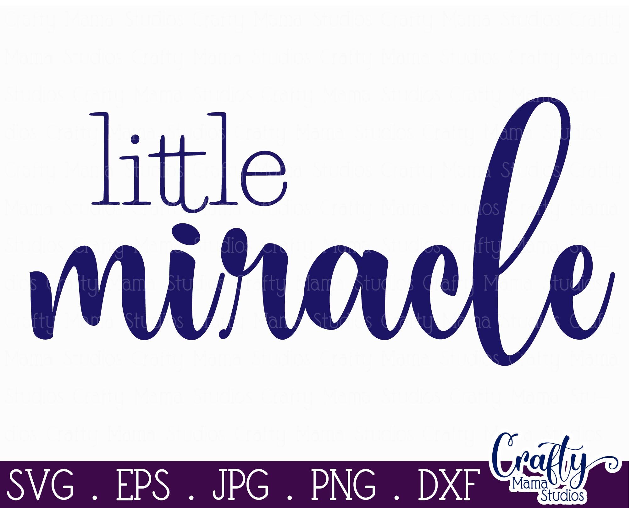 Mama's Little Miracle Decal