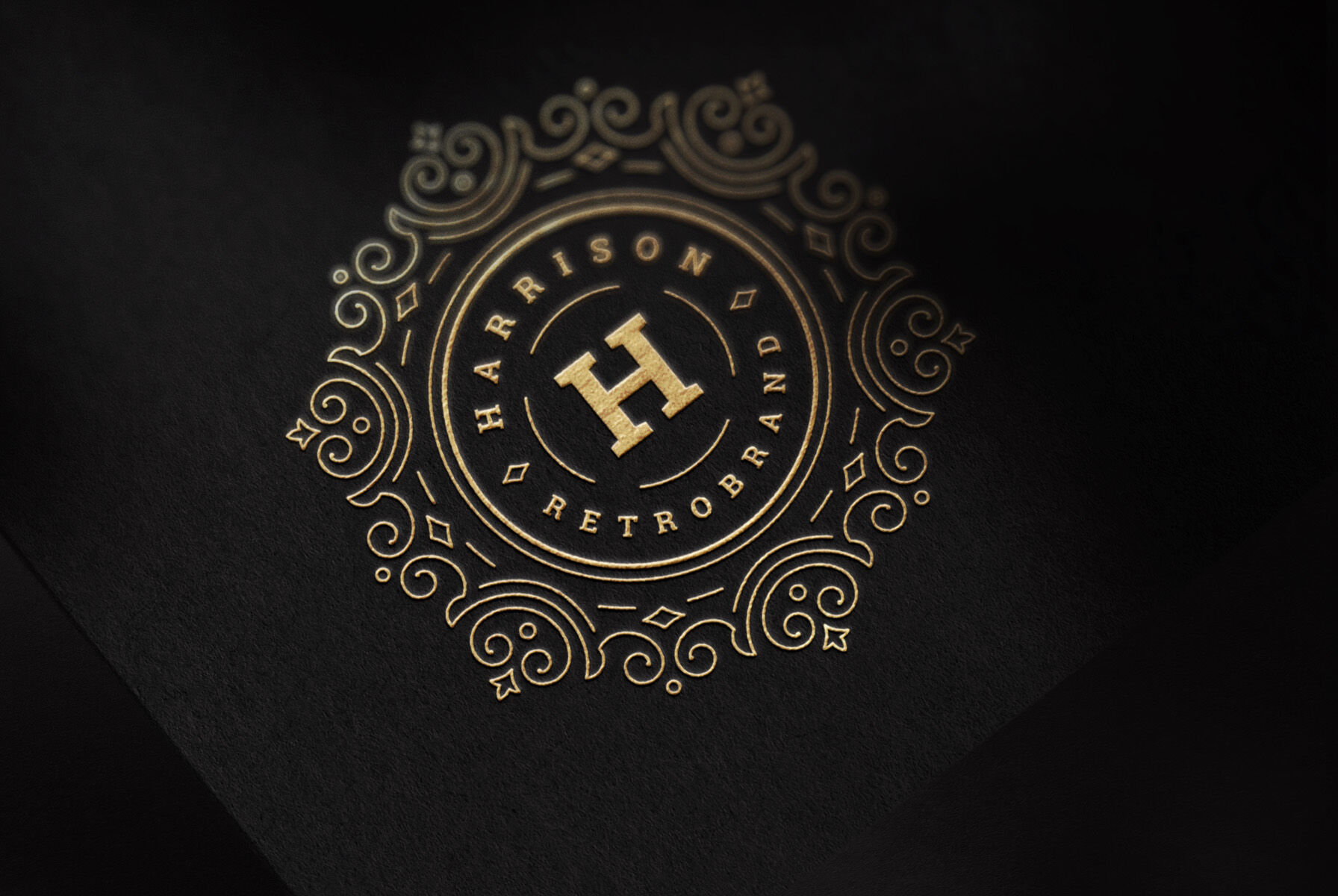 Classic luxury H gold monogram logo - Buy t-shirt designs