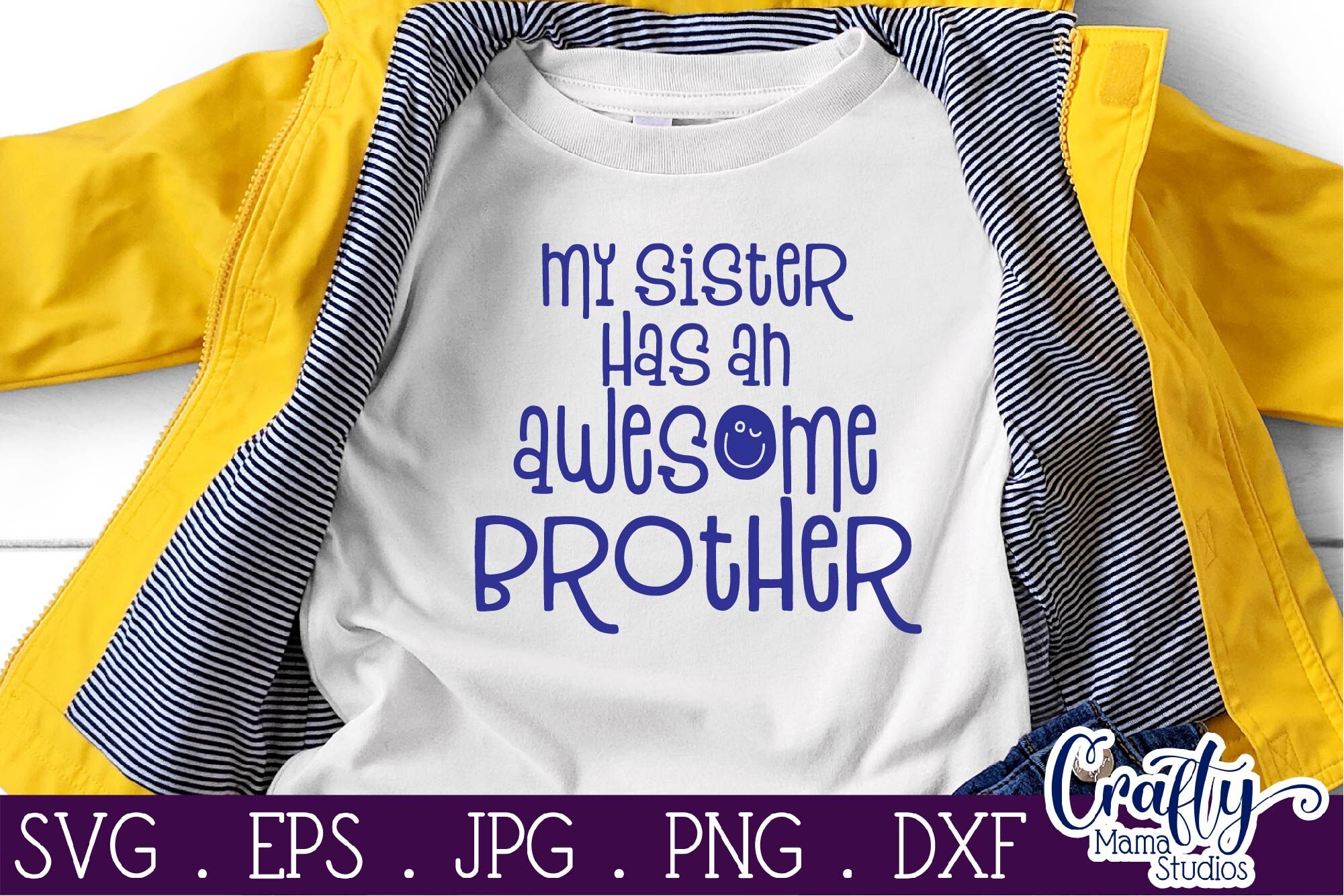 Download My Sister Has An Awesome Brother SVG - Big Brother Svg ...